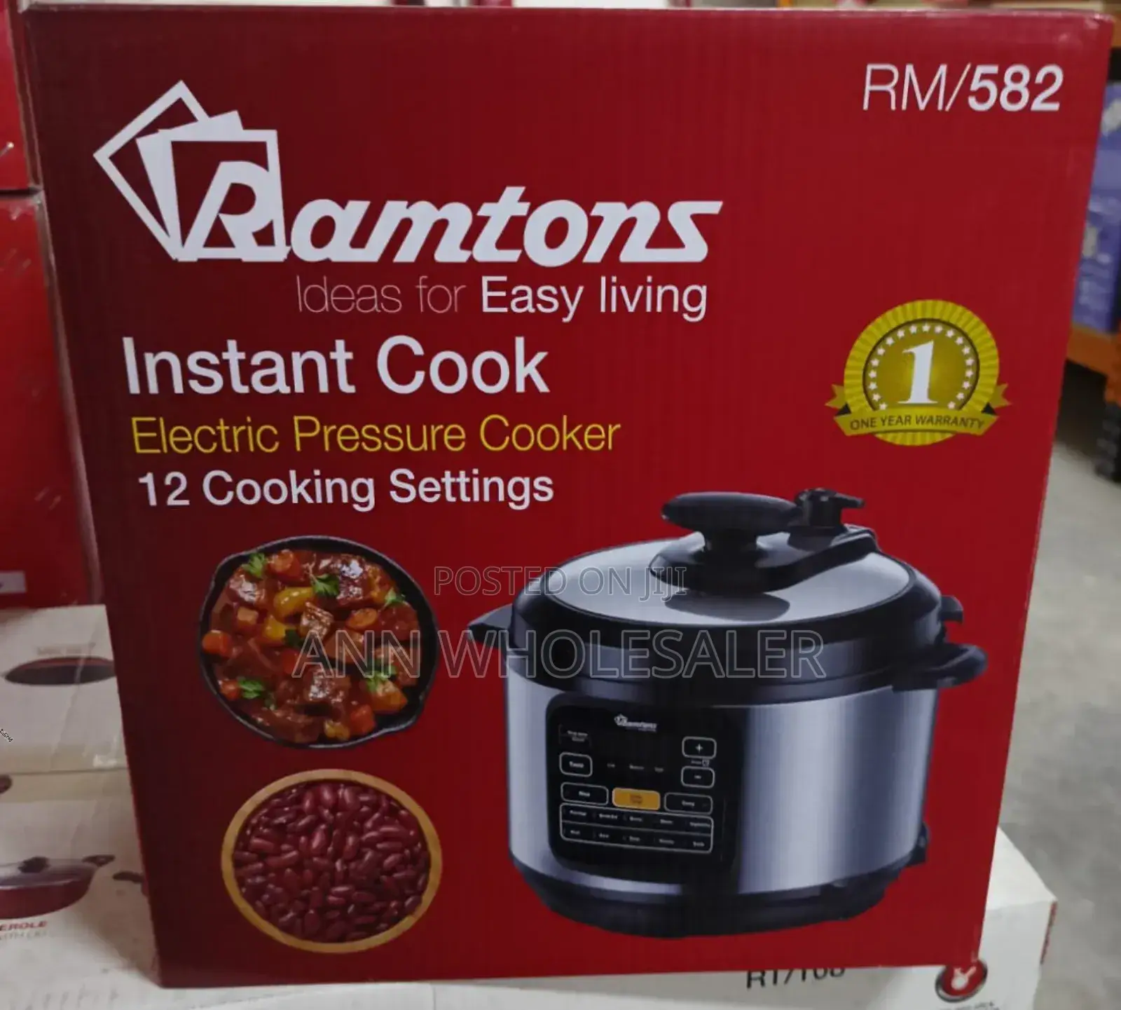 Ramtons Induction Cooker