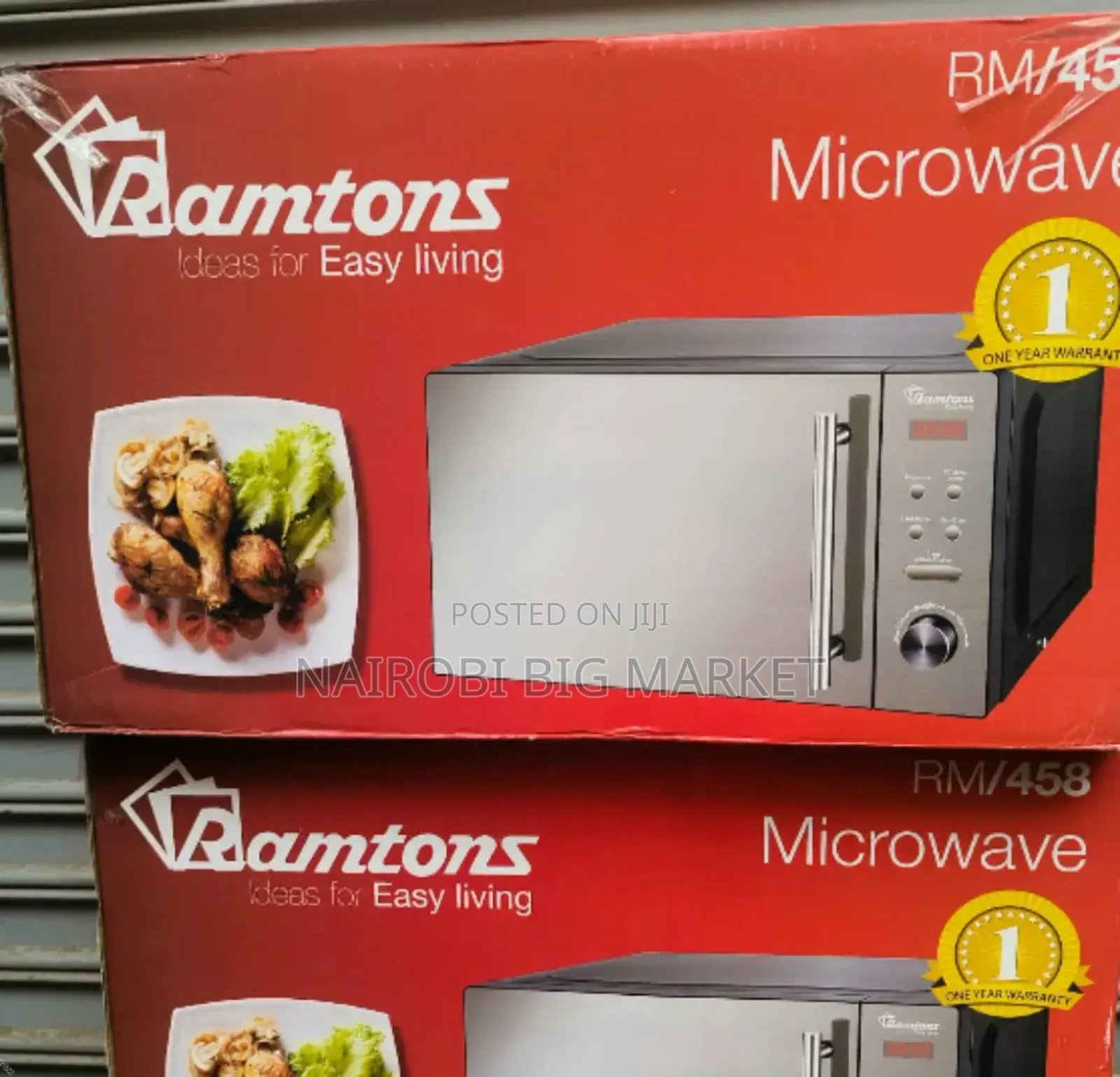Ramtons RM/458 - Digital Glass Microwave, 20L R/M