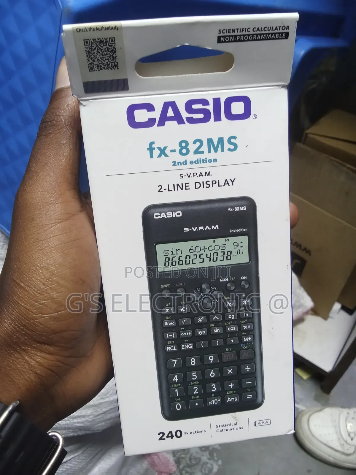 Casio Fx 82ms Calculator