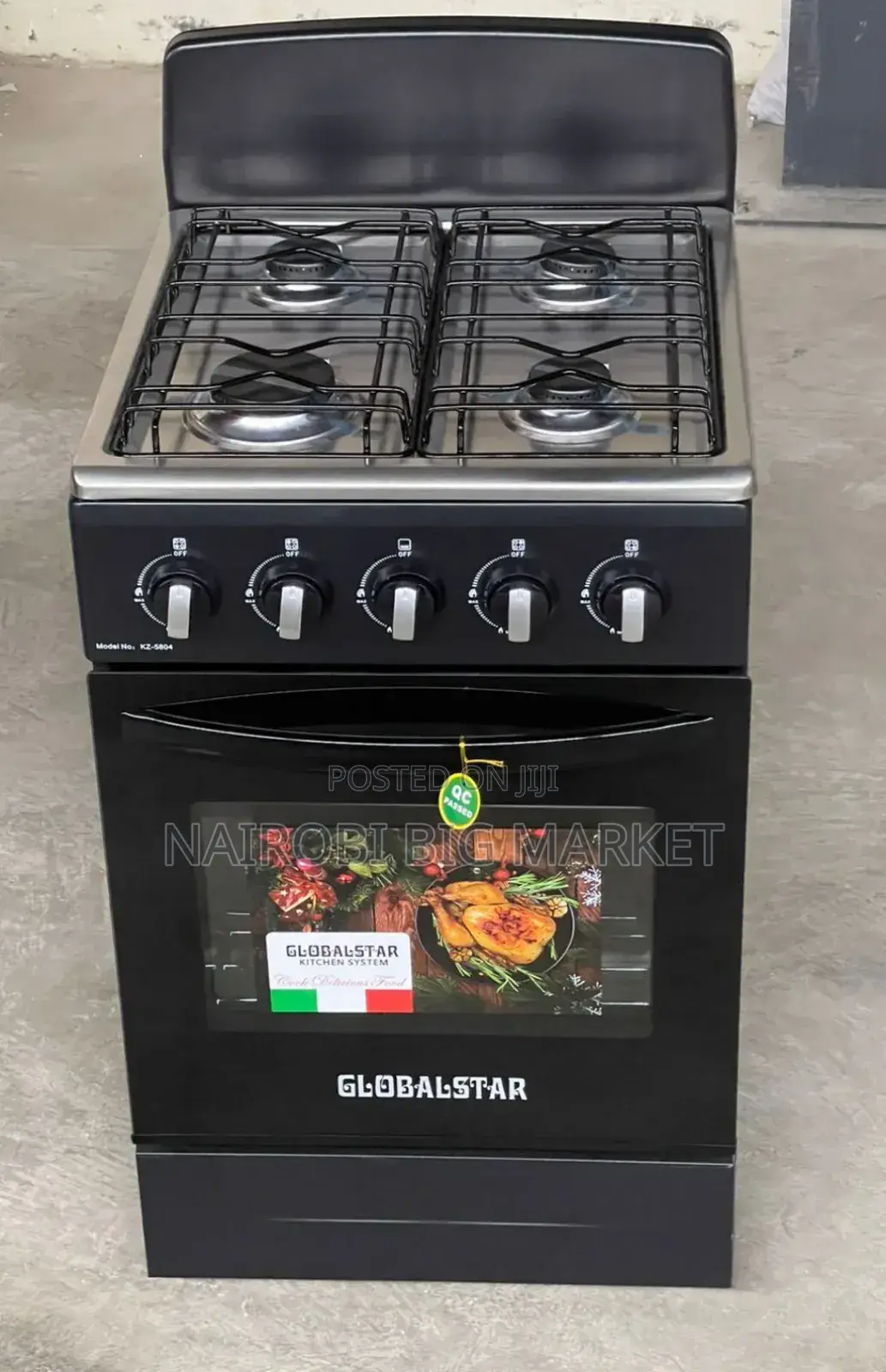 Globalstar 4 Full Gas Standing Cooker G-4g