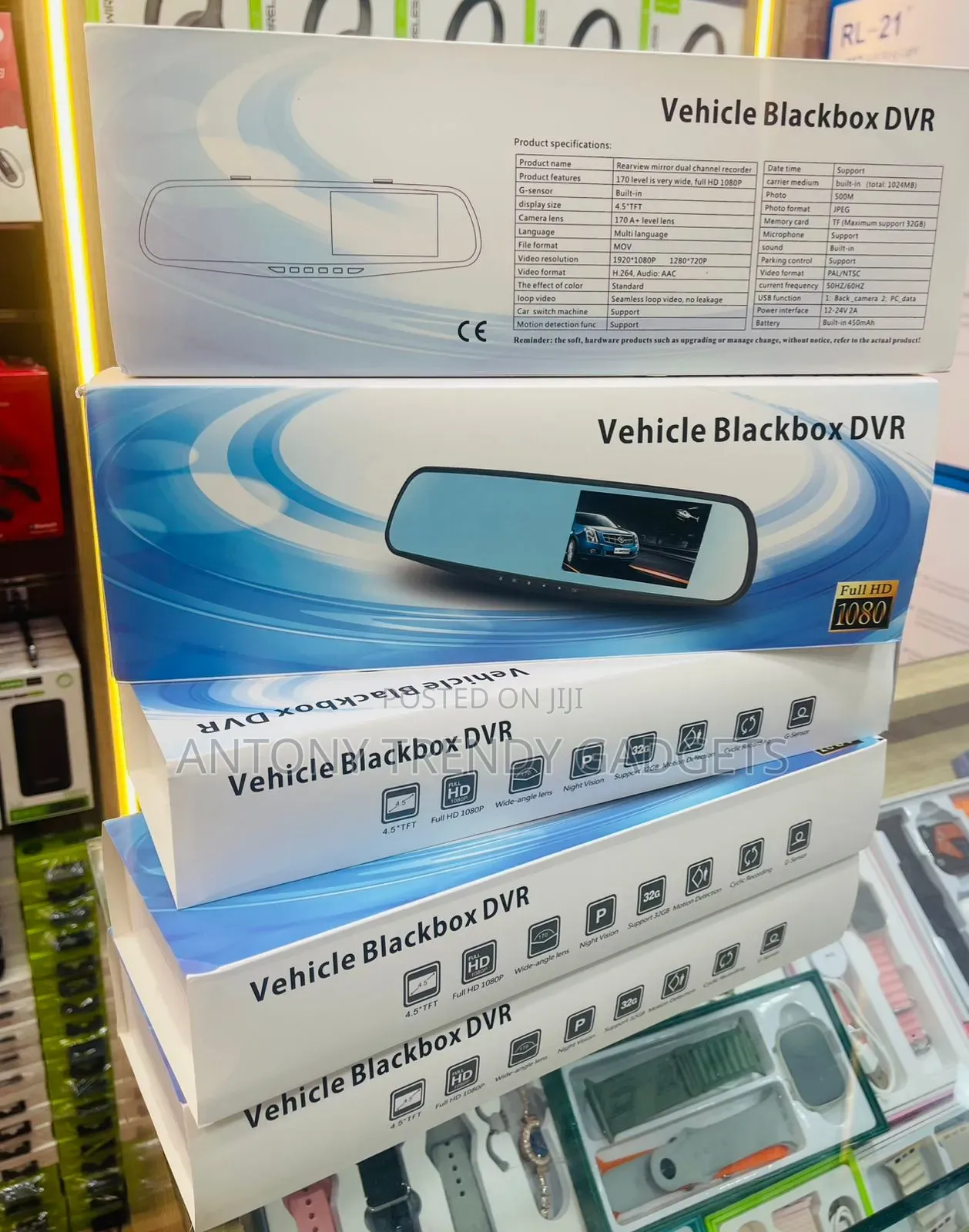 Car Dvr Front And Back Camera