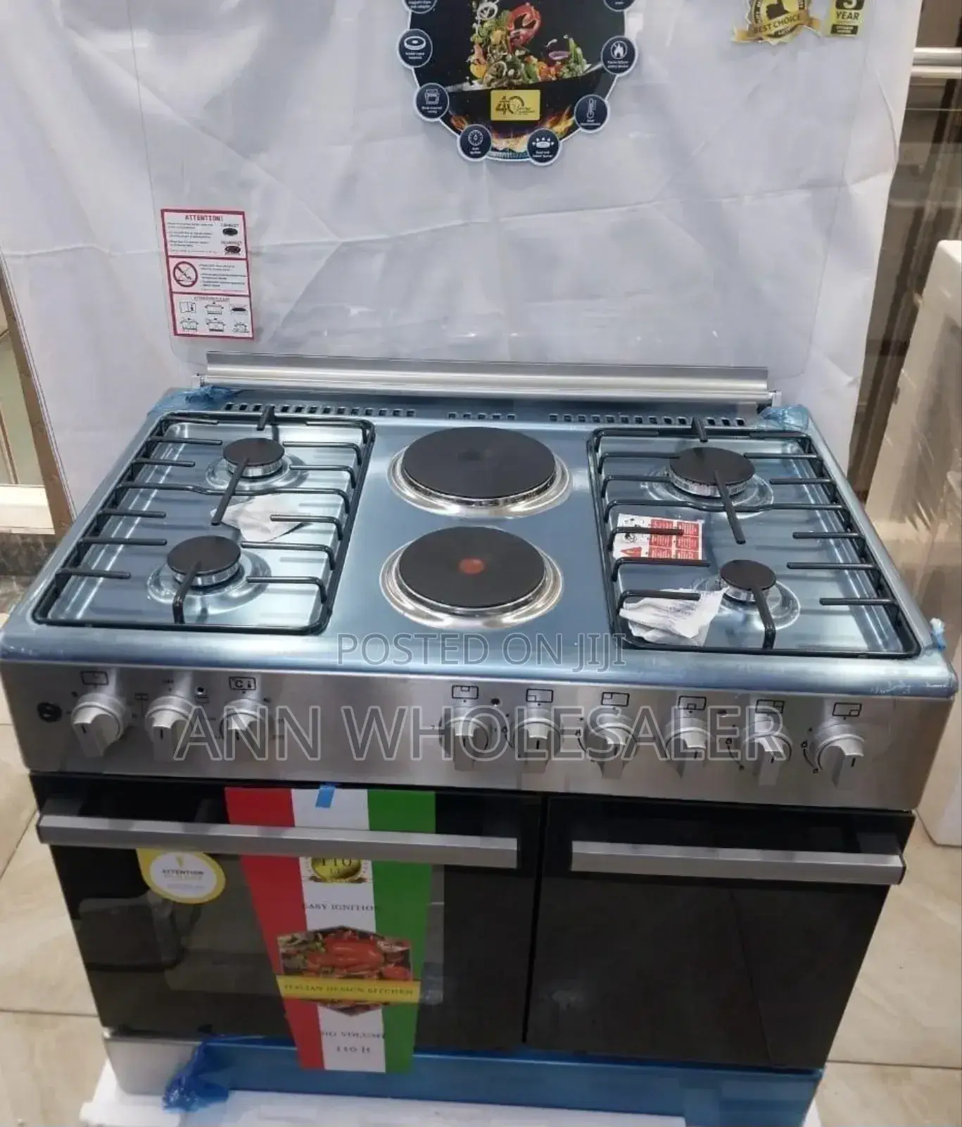 New Von Standing Cooker 4+1