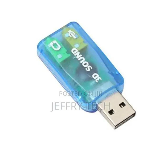 USB Audio 5.1 External Adapter Mic Speaker Audio Interface