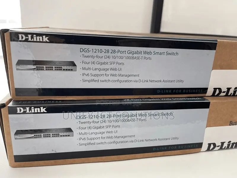 Dlink DGS 1210-28p 24 Ports Gigabit Web Smart Switch