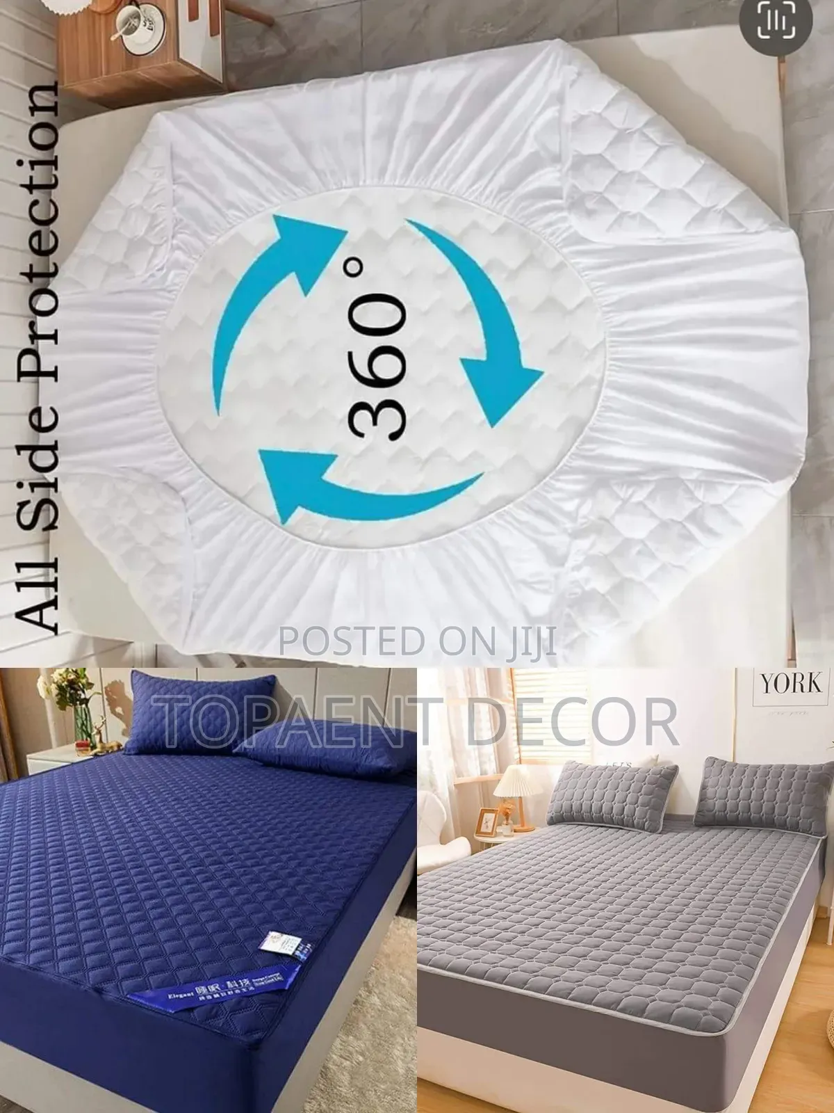 Elastic Skirt Urine Protection Waterproof Mattress Protector