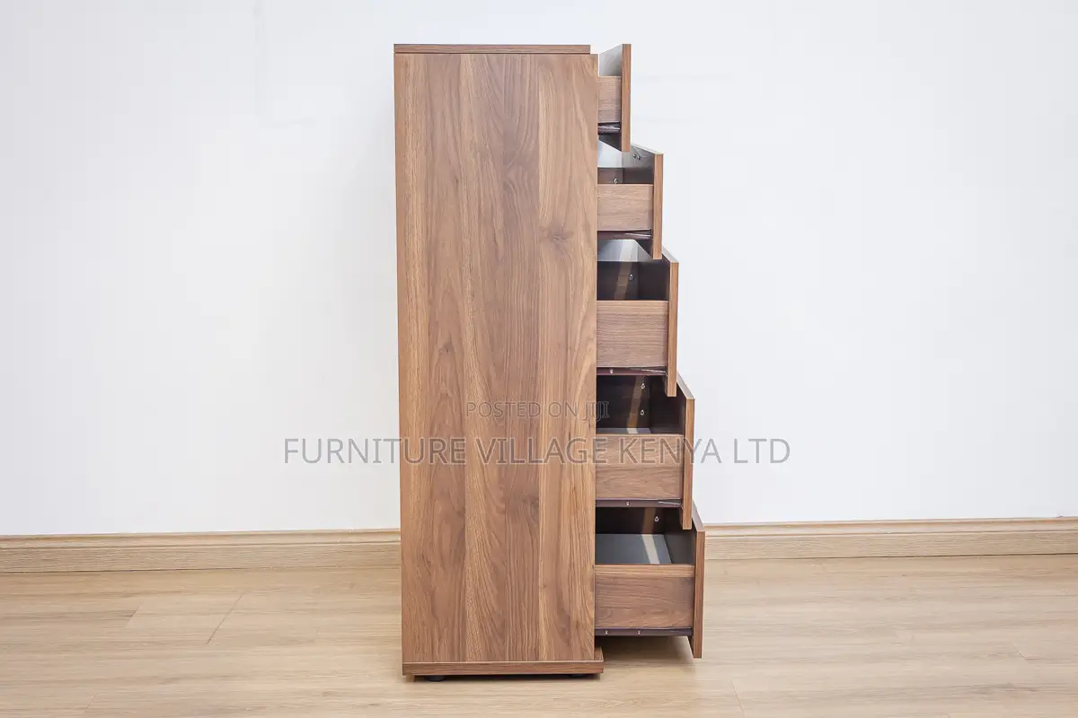 Storage Cabinets; 5-Drawer Home Living Chest of Drawers