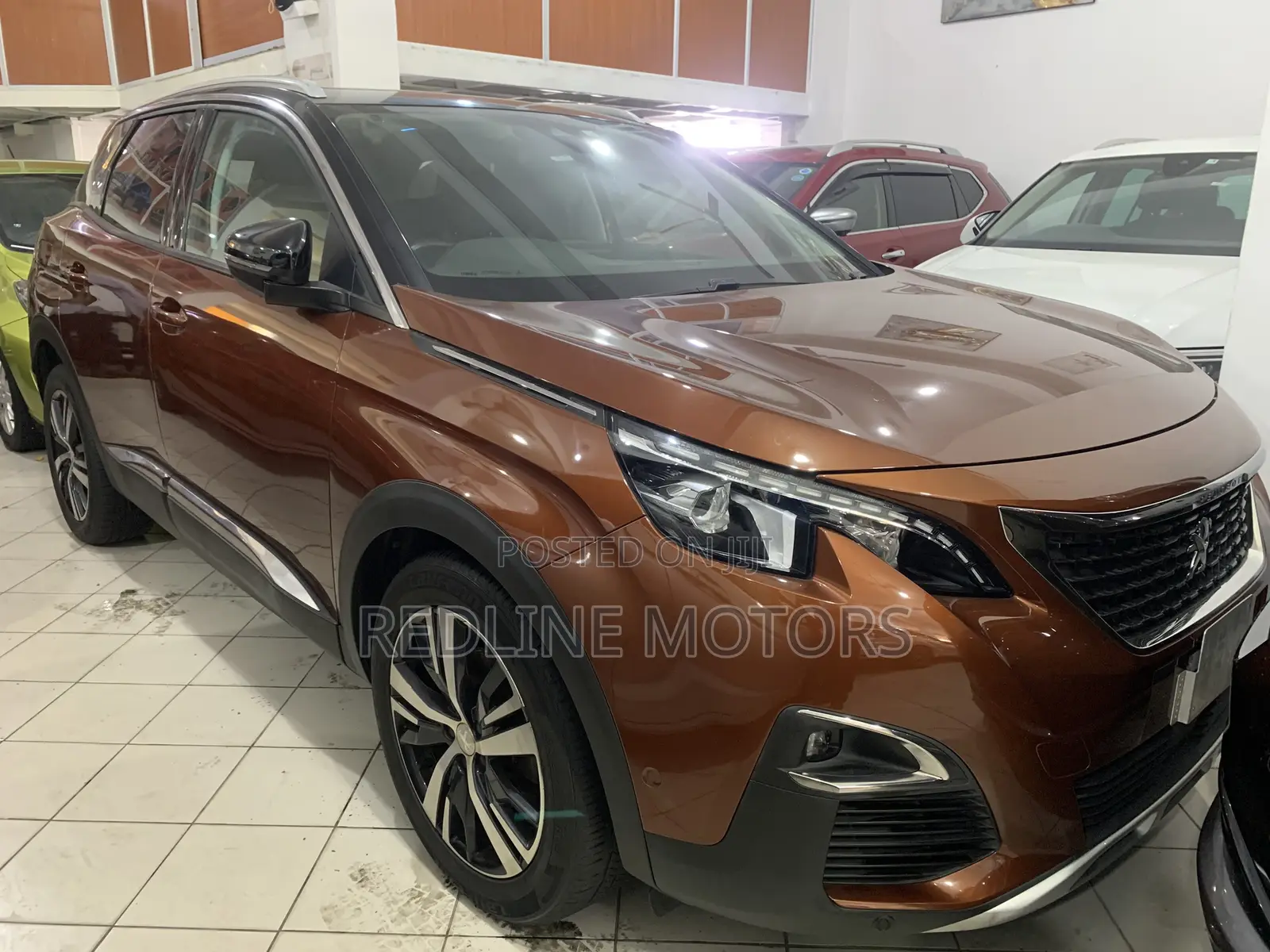 Peugeot 3008 2017 Burgundy