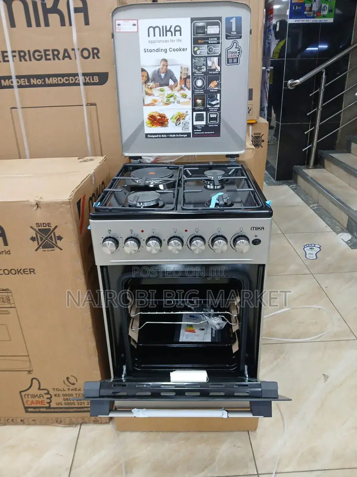 Mika 50 by 60 3gas+1 Electric
