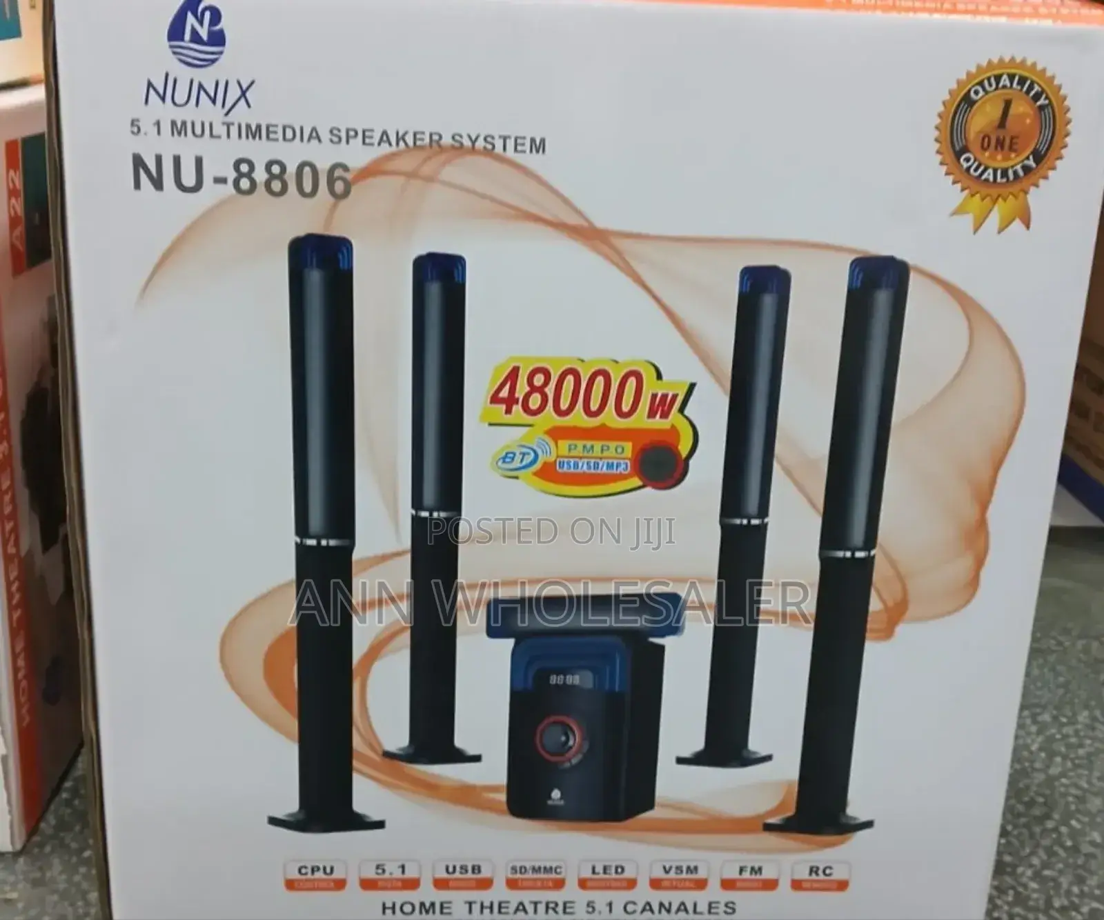 Nunix 5.1 Home Theatre NU8806