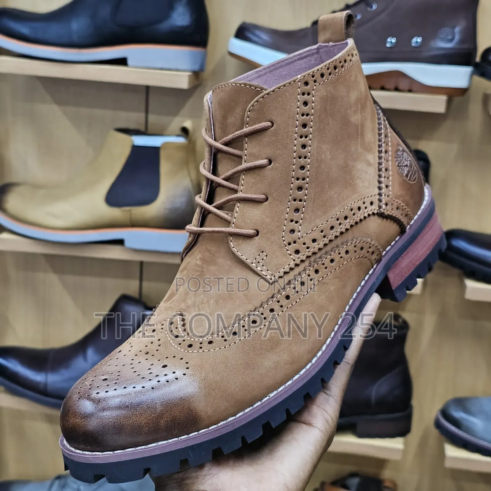 Genuine Suede Leather Timberland Casual Official Boot