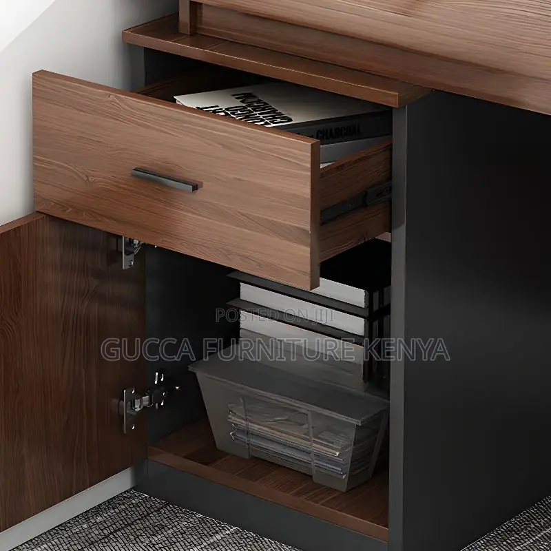 Office Tables:1.4 Meters Modern Wooden Study Computer Desk