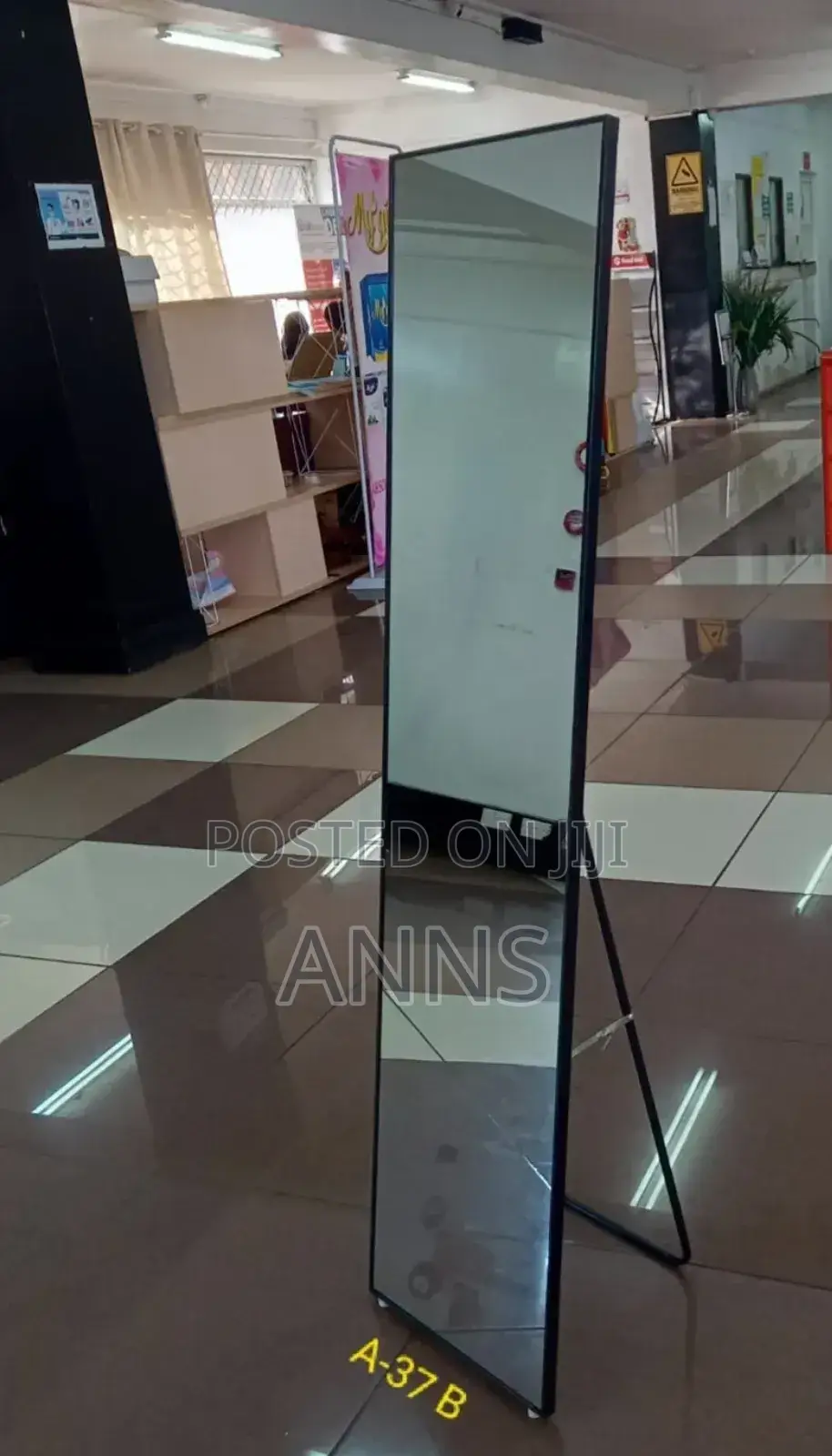 Black Executive Dresiing Mirror