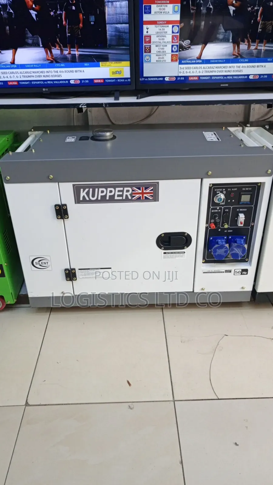 Kupper UK Mbs12000s 12kva Single-Phase Automatic Generator