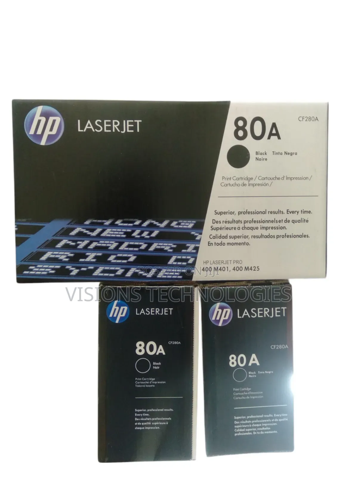 400 Printer M401dn/425dn Black Toner Cartridge