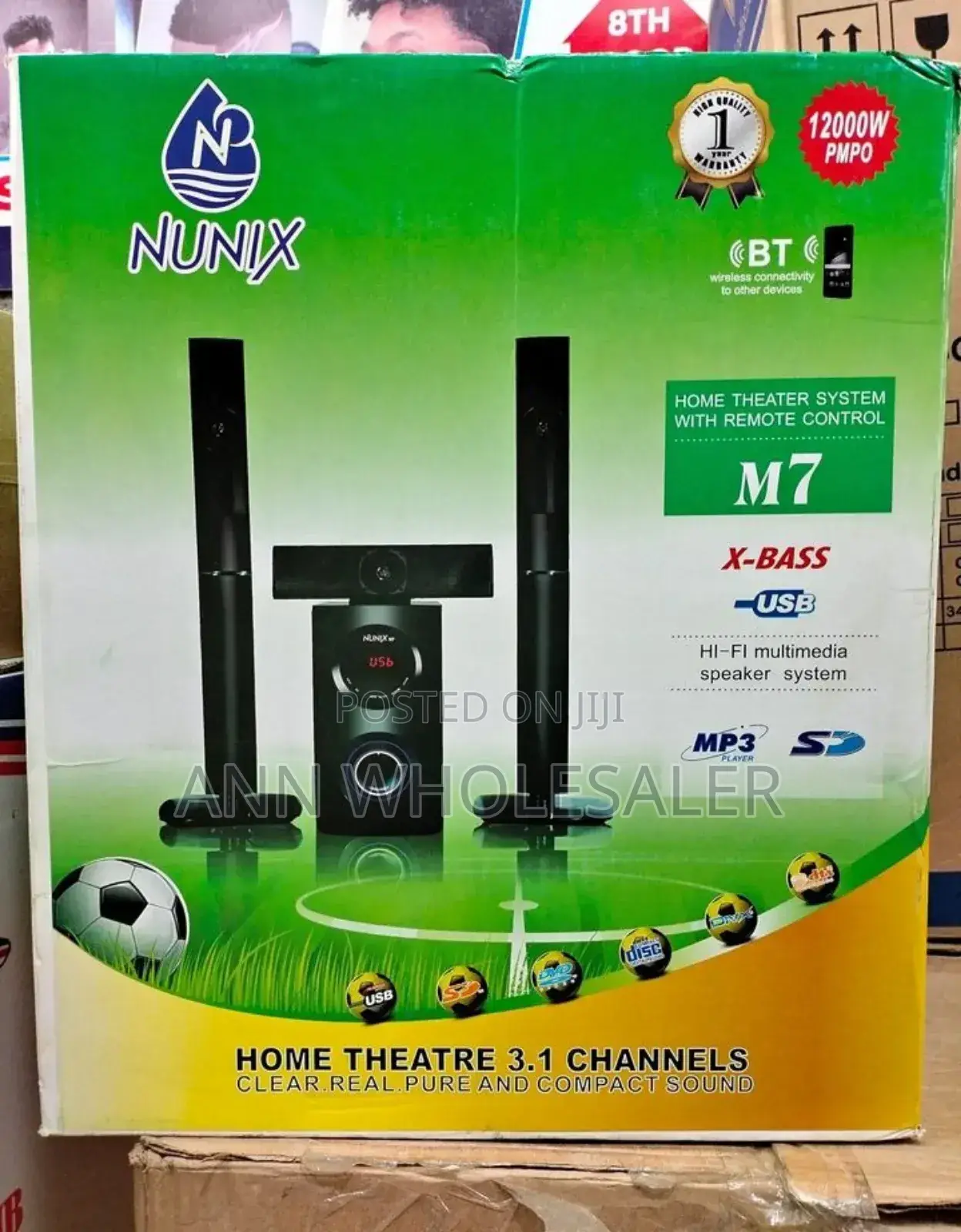 Nunix M7 3.1ch Home Theater