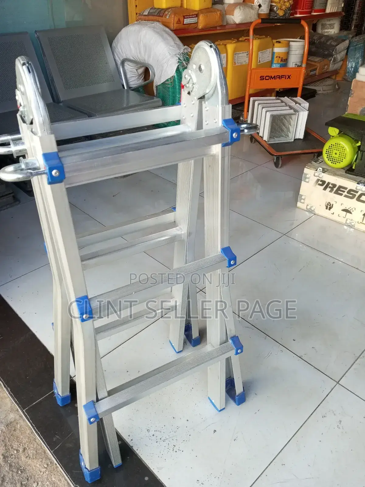 Scaffold Ladder Heavy Duty/ Aluminum Multi-Purpose Ladder