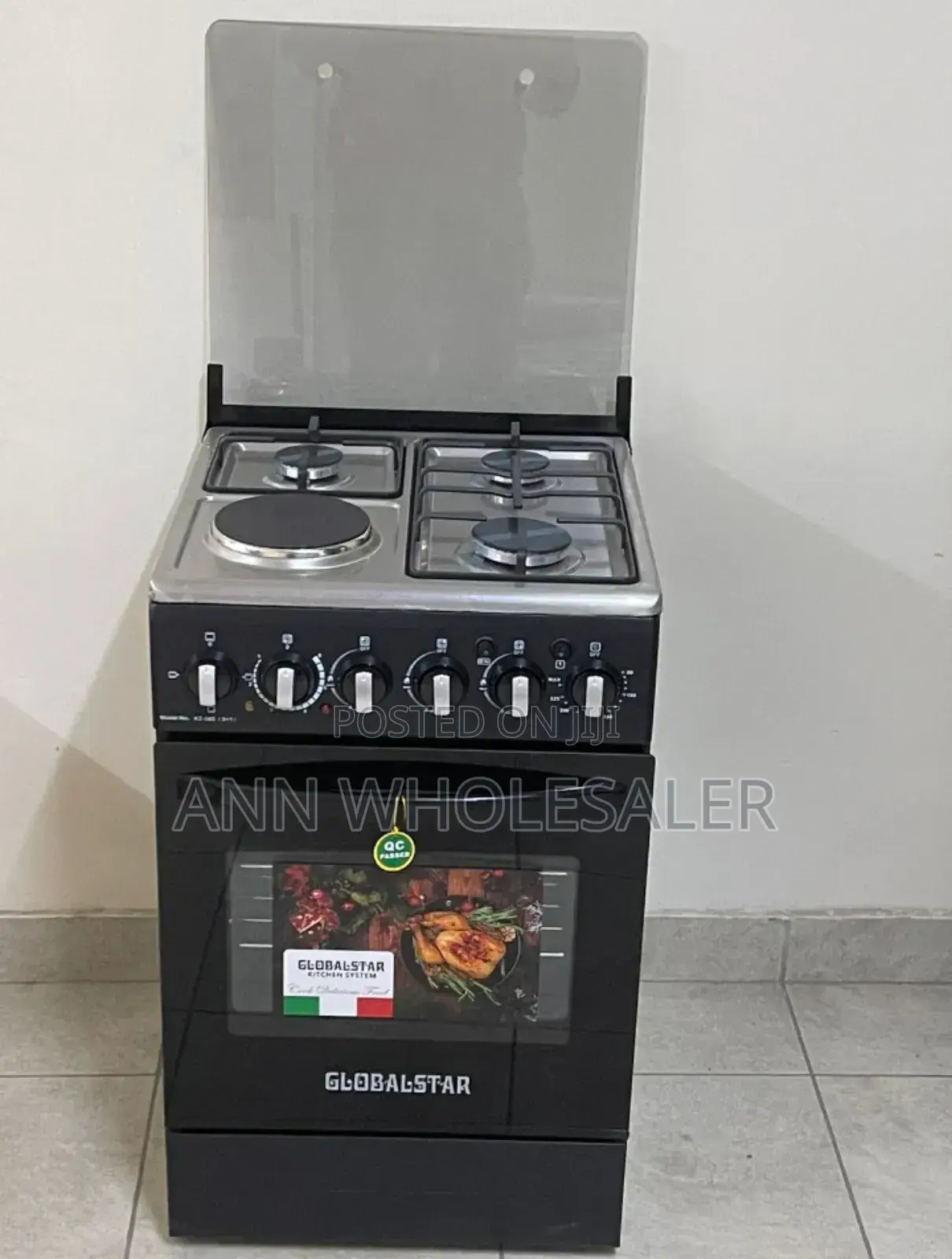 Global Star 3+1 Standing Cooker 50 by 55