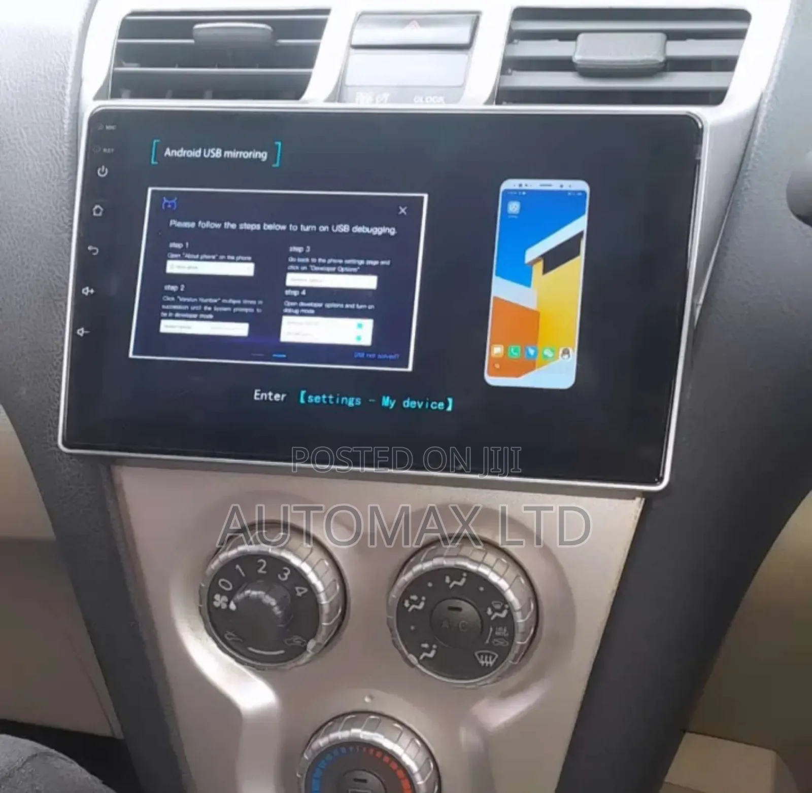Toyota Belta, Android Upgrade Stereo With Maps,Youtube,Mp4,