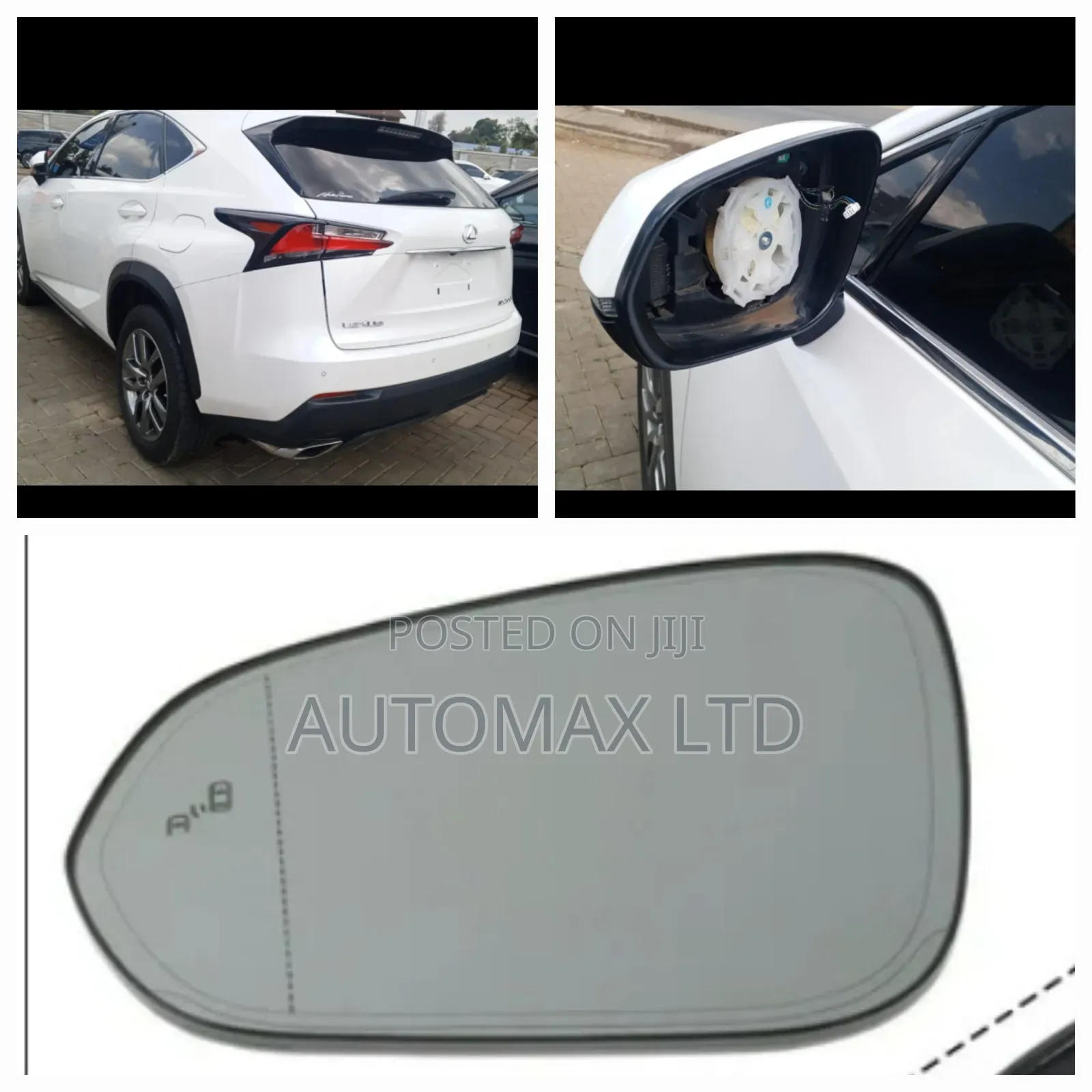 Lexus Nx200t 300 300h Rx350 350l 450 - Side Mirror With Bs,