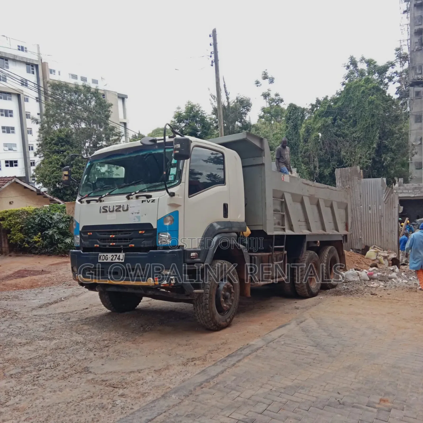 18ton Tippers for Hire Tata, Ashok and Faw