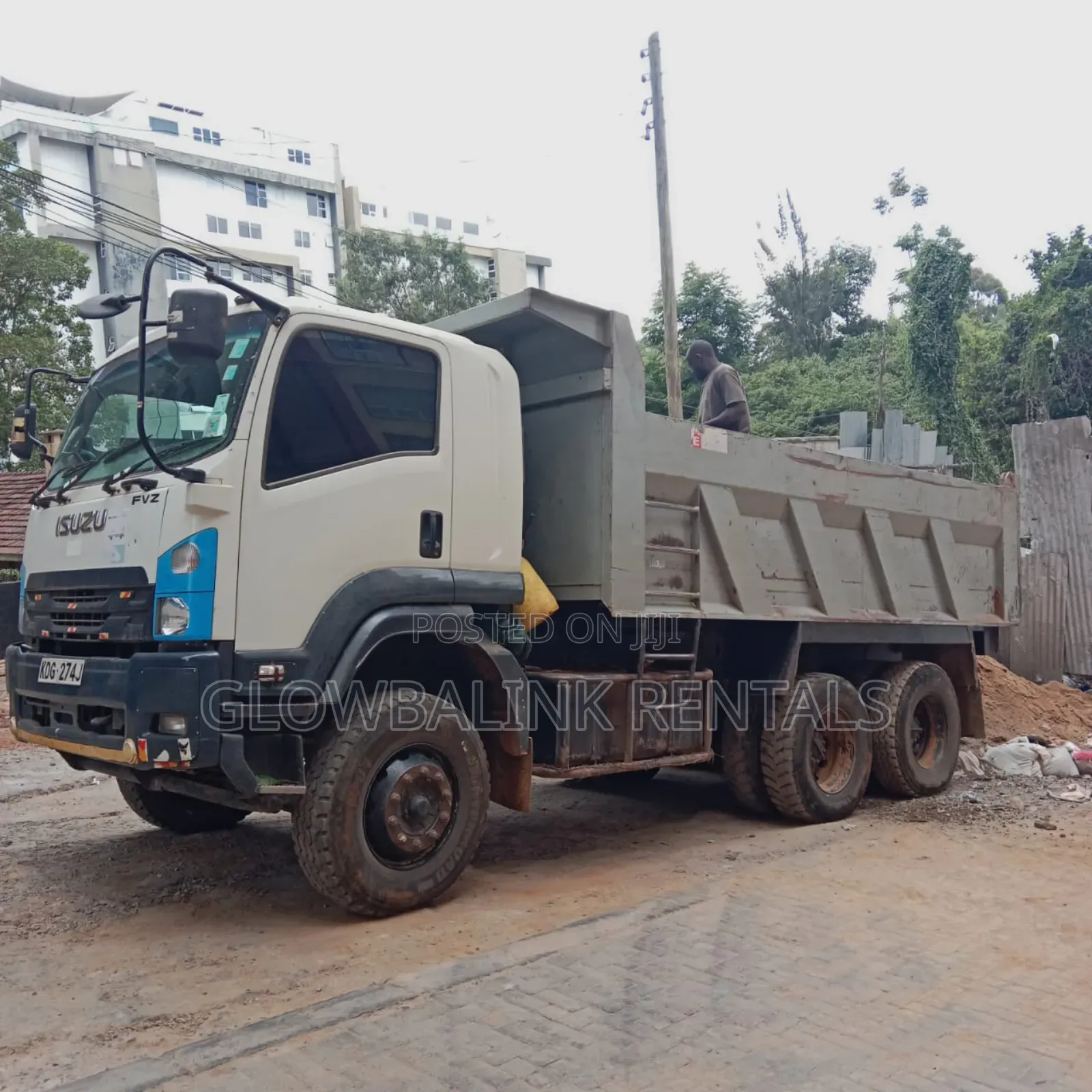 18ton Tippers for Hire Tata, Ashok and Faw