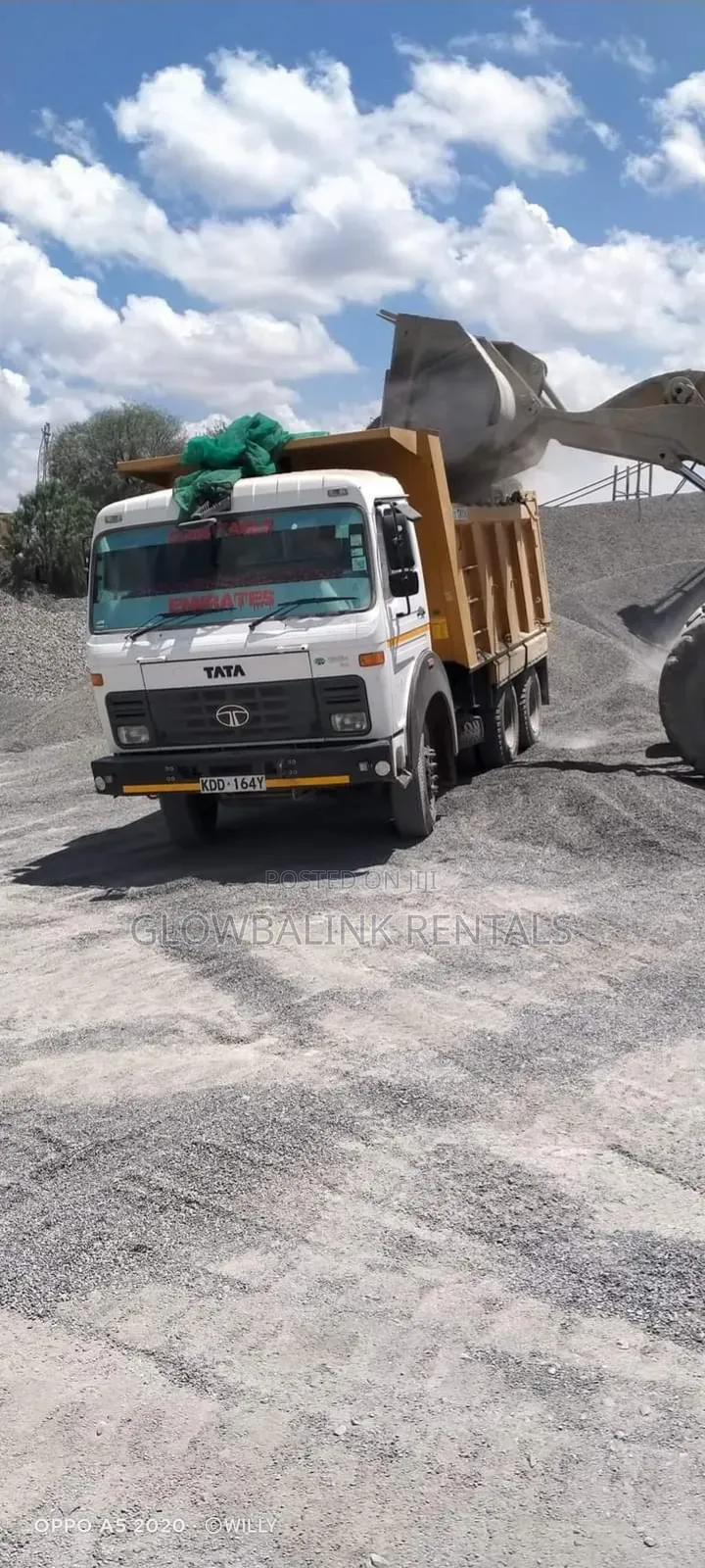 18ton Tippers for Hire Tata, Ashok and Faw