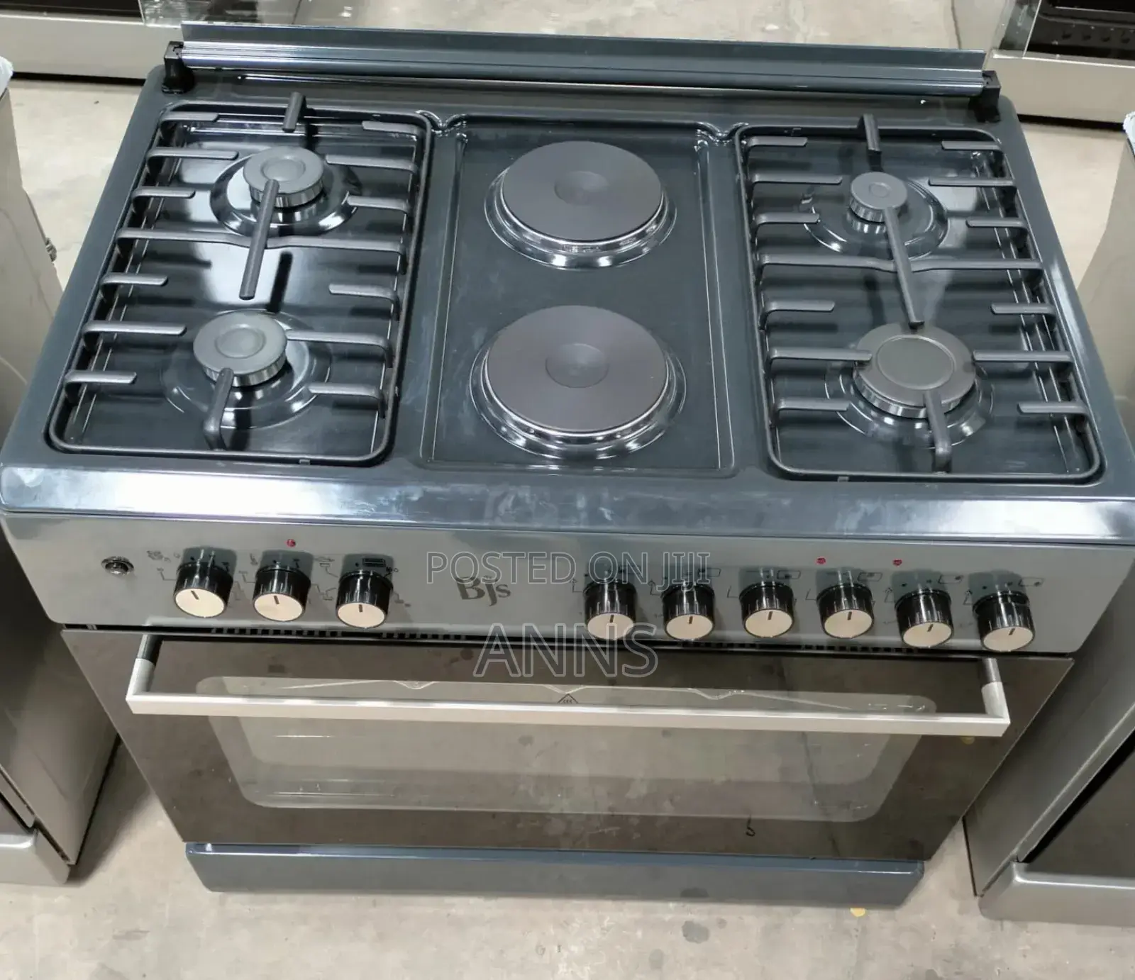 BJS 60x90 4+2 Hot Plate Gas Cooker, W/ Turbo Fan,