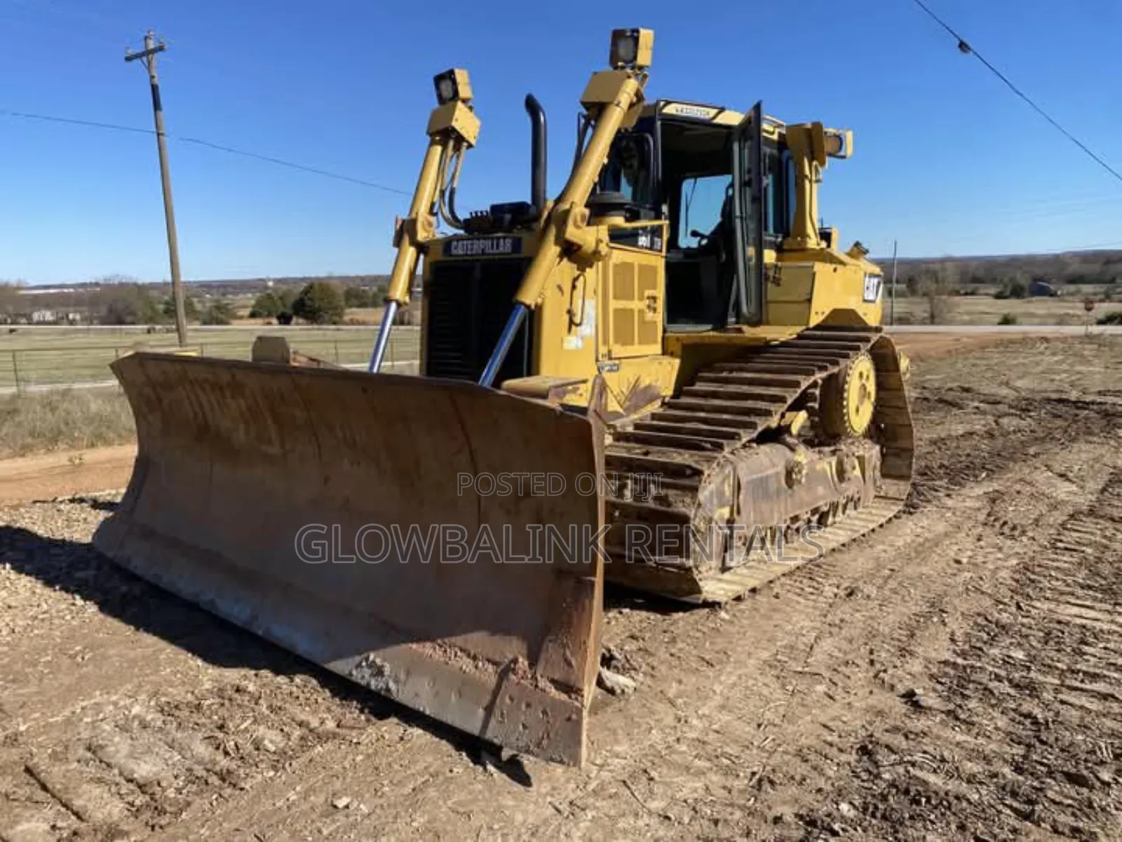 CAT Bulldozer Elevated D6, D7 and D8 for Hire