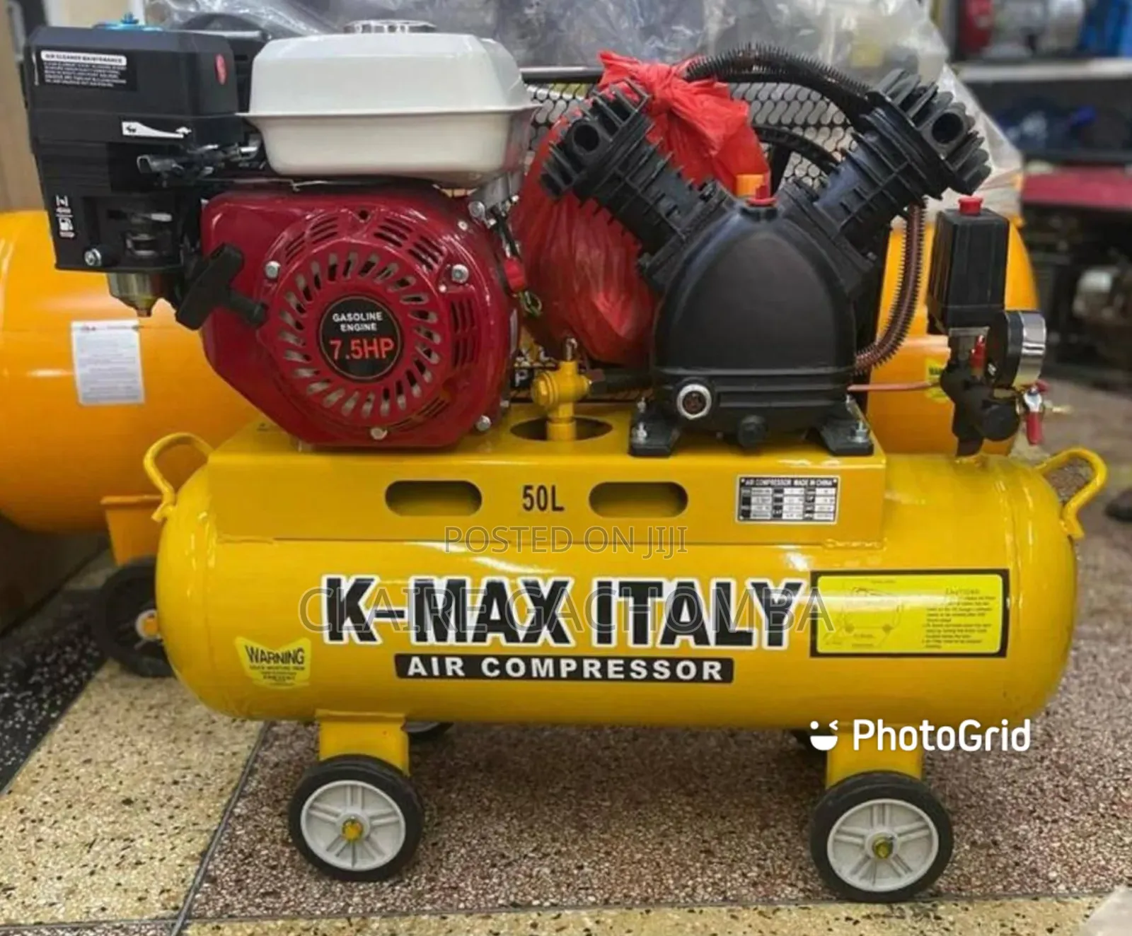Kmax 50litres Petrol Driven Air Compressor