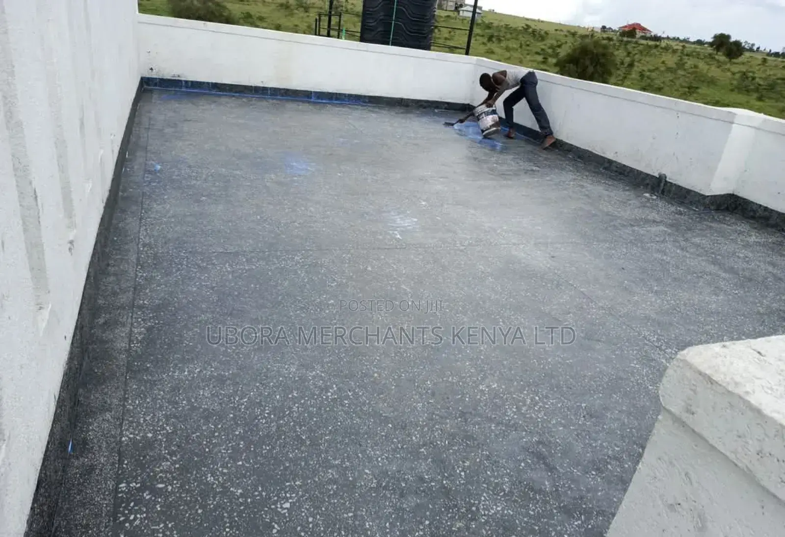 Rooftop Waterproof With Terazzo Flooring