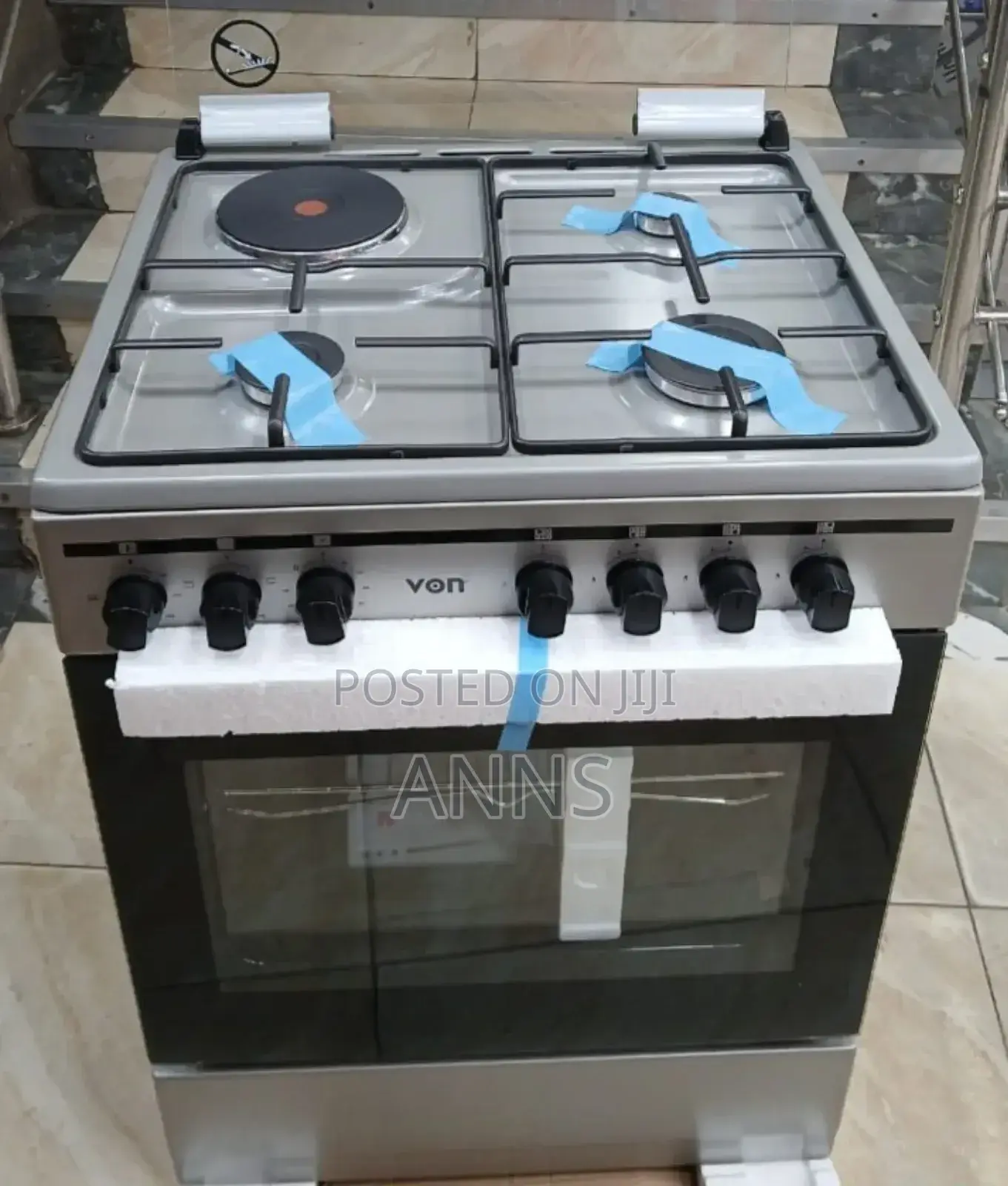 Von 3+1 Standing 60/60 With Rapid Plate Cooker