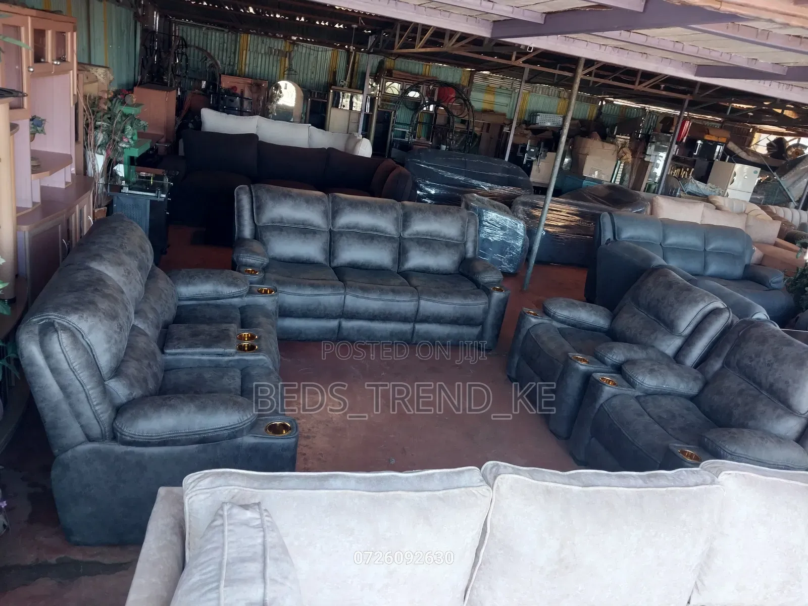 7 Seater Sofas Seats Semi-recliners