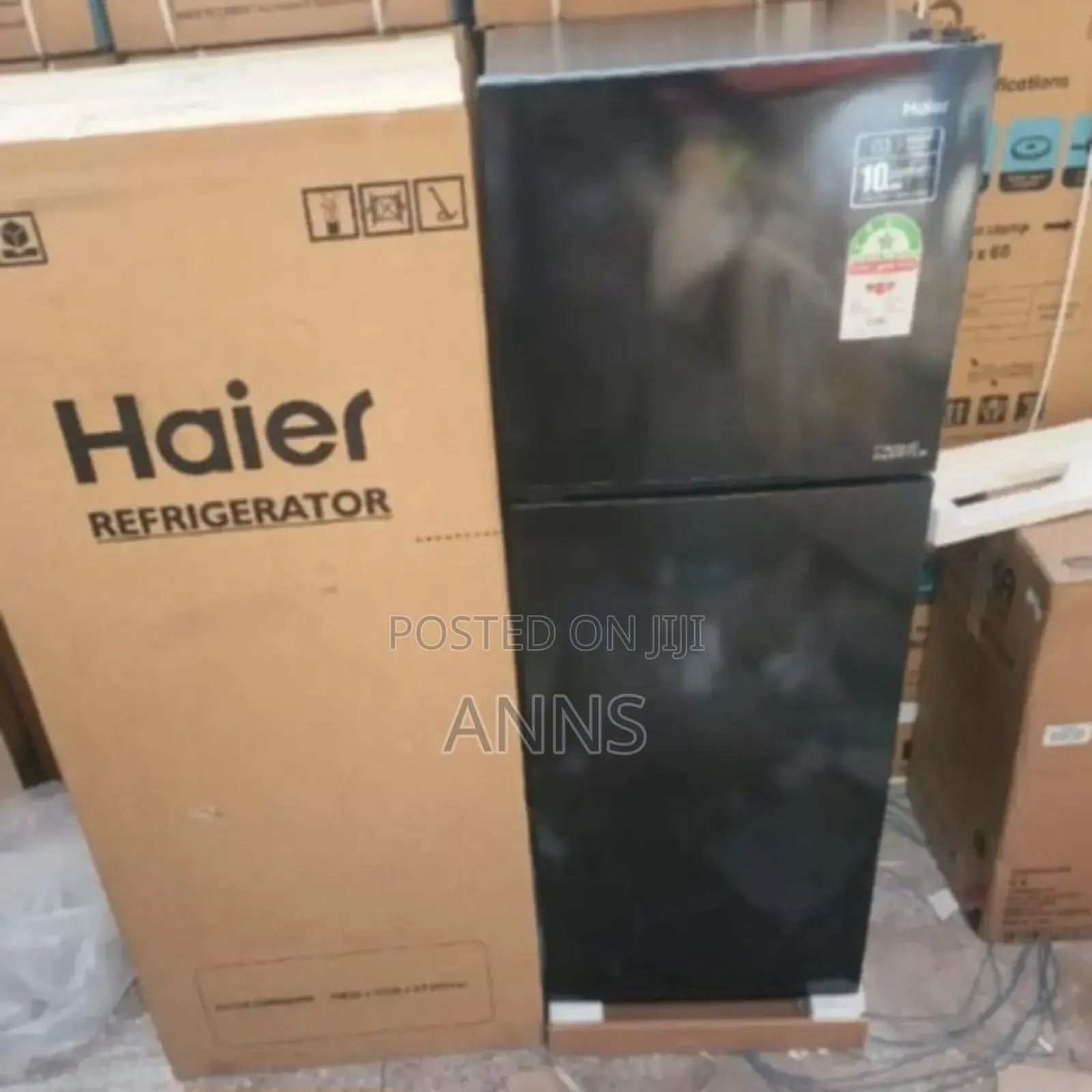 Haier 333L Double Door No-Frost Fridge Refrigerator
