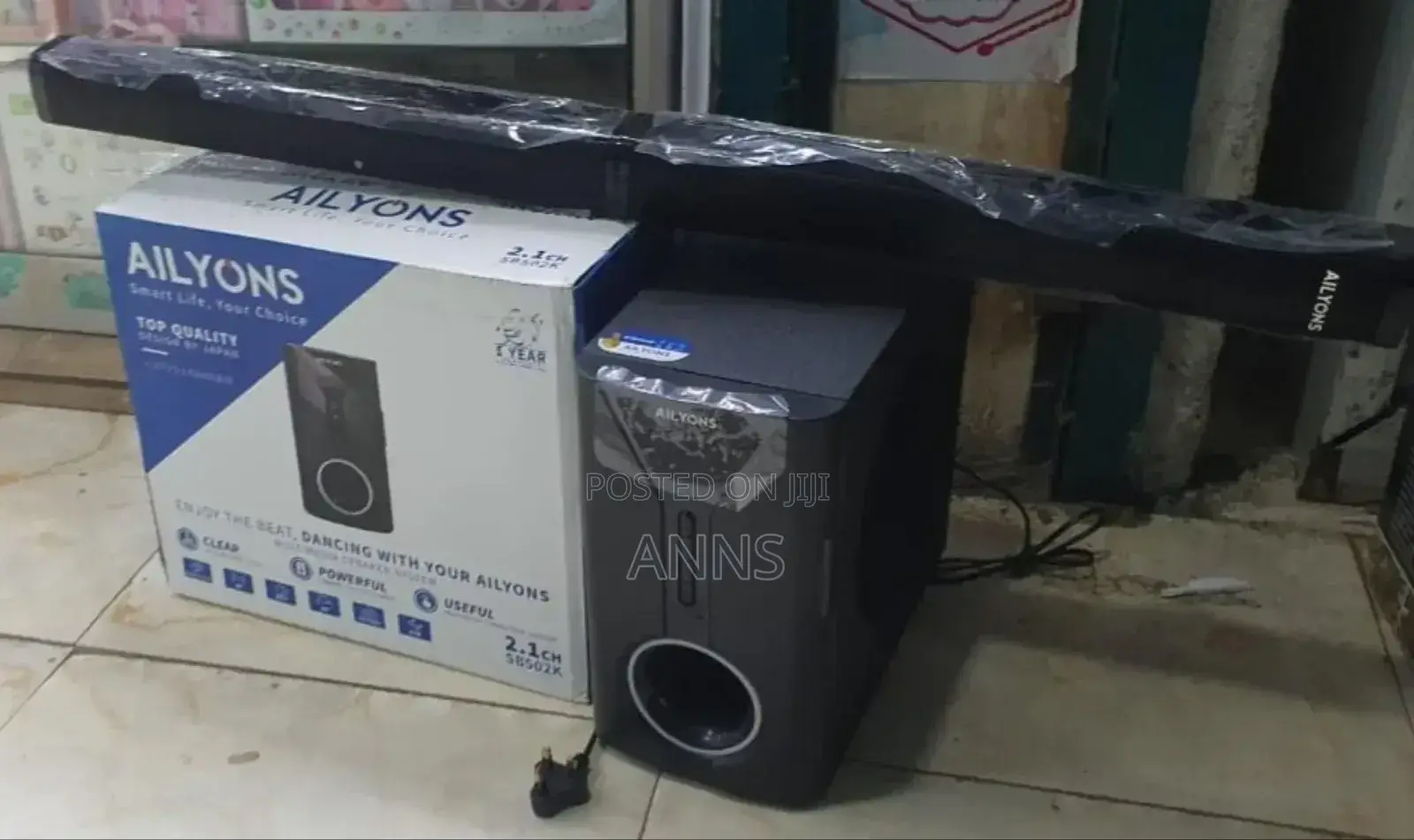Ailyons Best 2.1 Tall Boy Soundbar