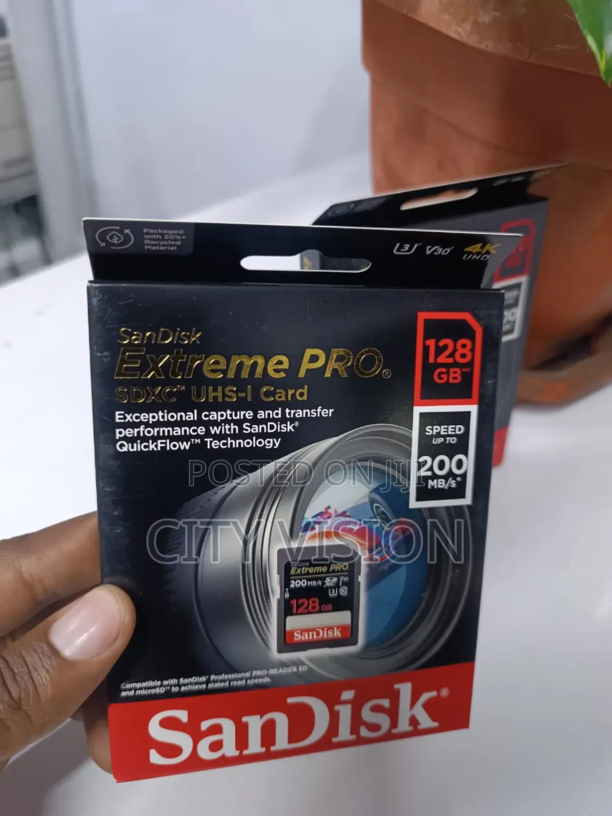 Sandisk Extreme Pro Sdxc Uhs-i With Adapter 128gb 200 Read
