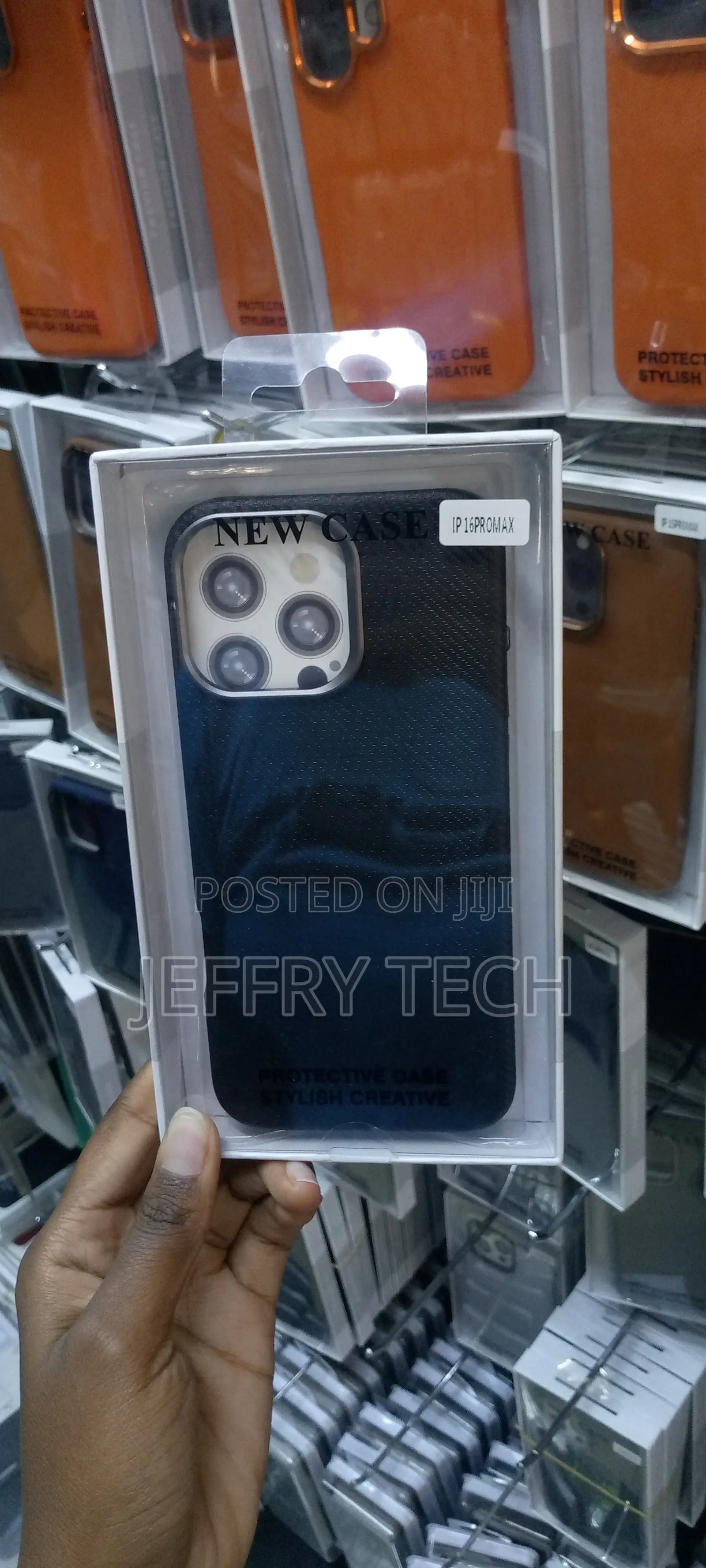 Carbon Fiber Case for iPhone 16 Pro Max Drop Protection