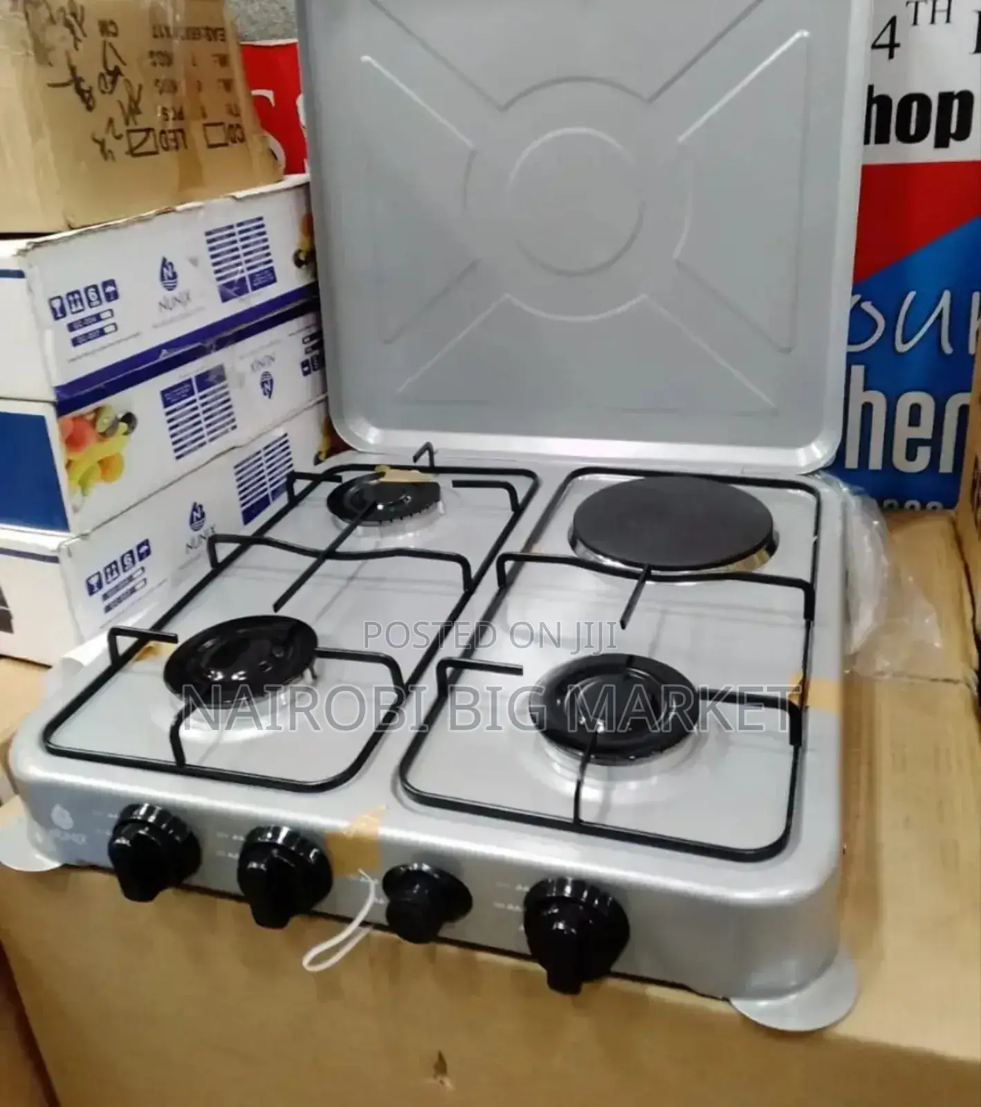 Table-Top-3-Gas-One-Electric-Nunix-3-1-Table-Top-Cooker