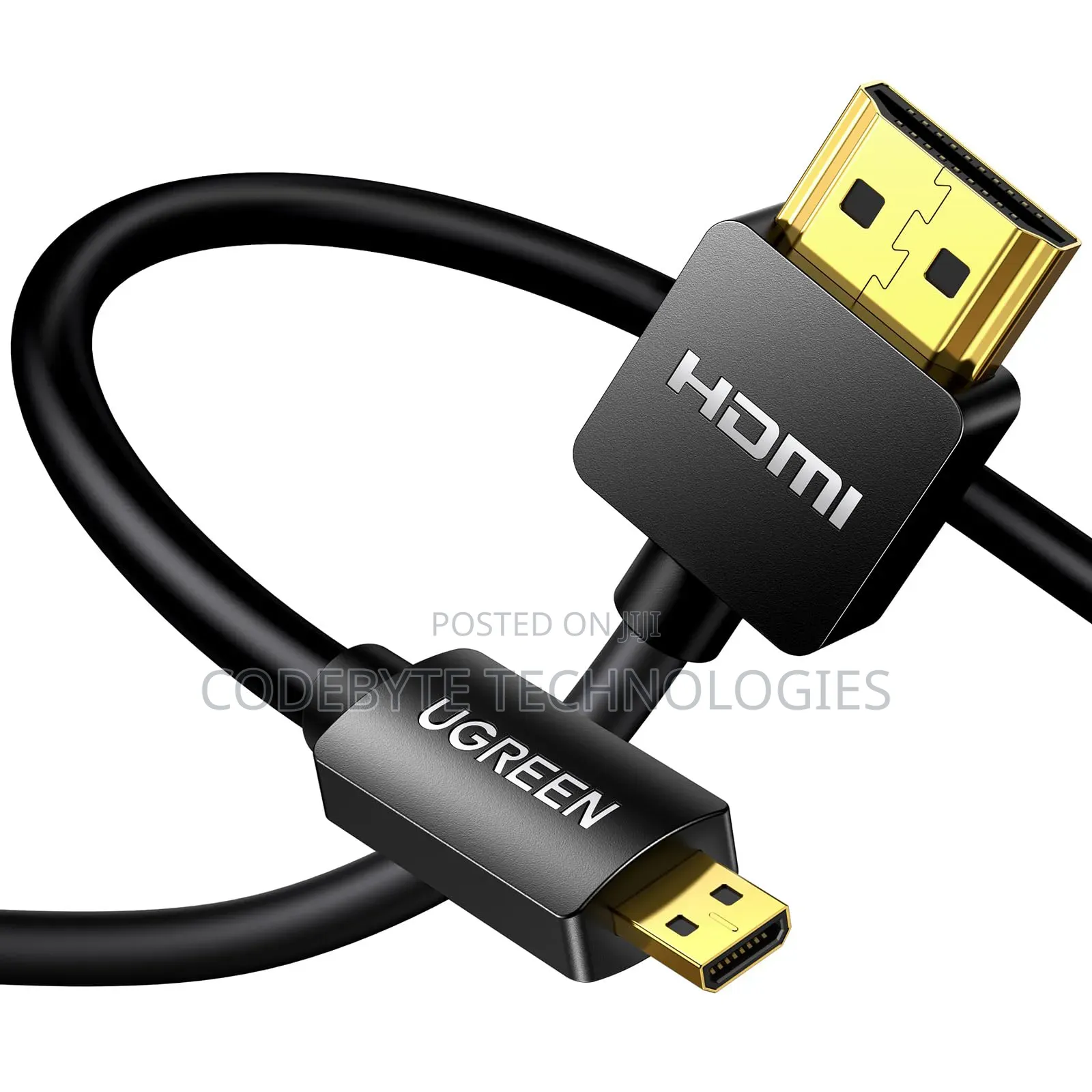 UGREEN Micro HDMI to HDMI Cable Male to Male Black 1M