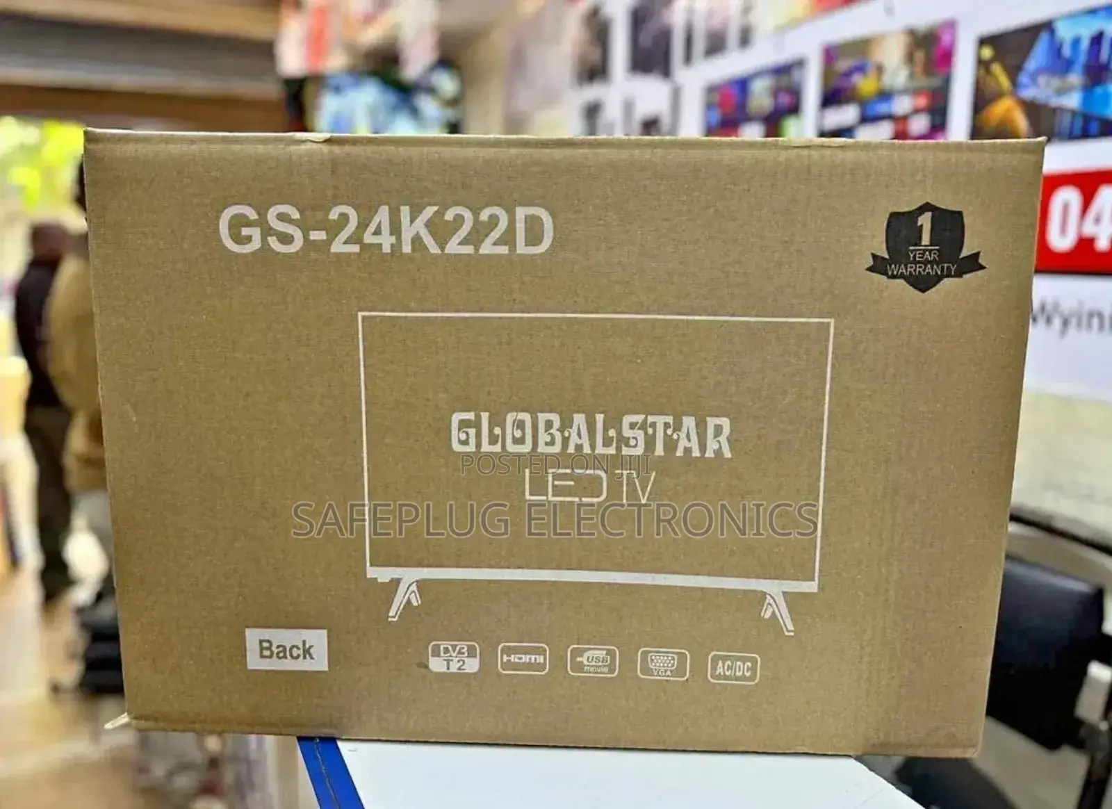 Globalstar 24inches Tv With Inbuilt Decoder