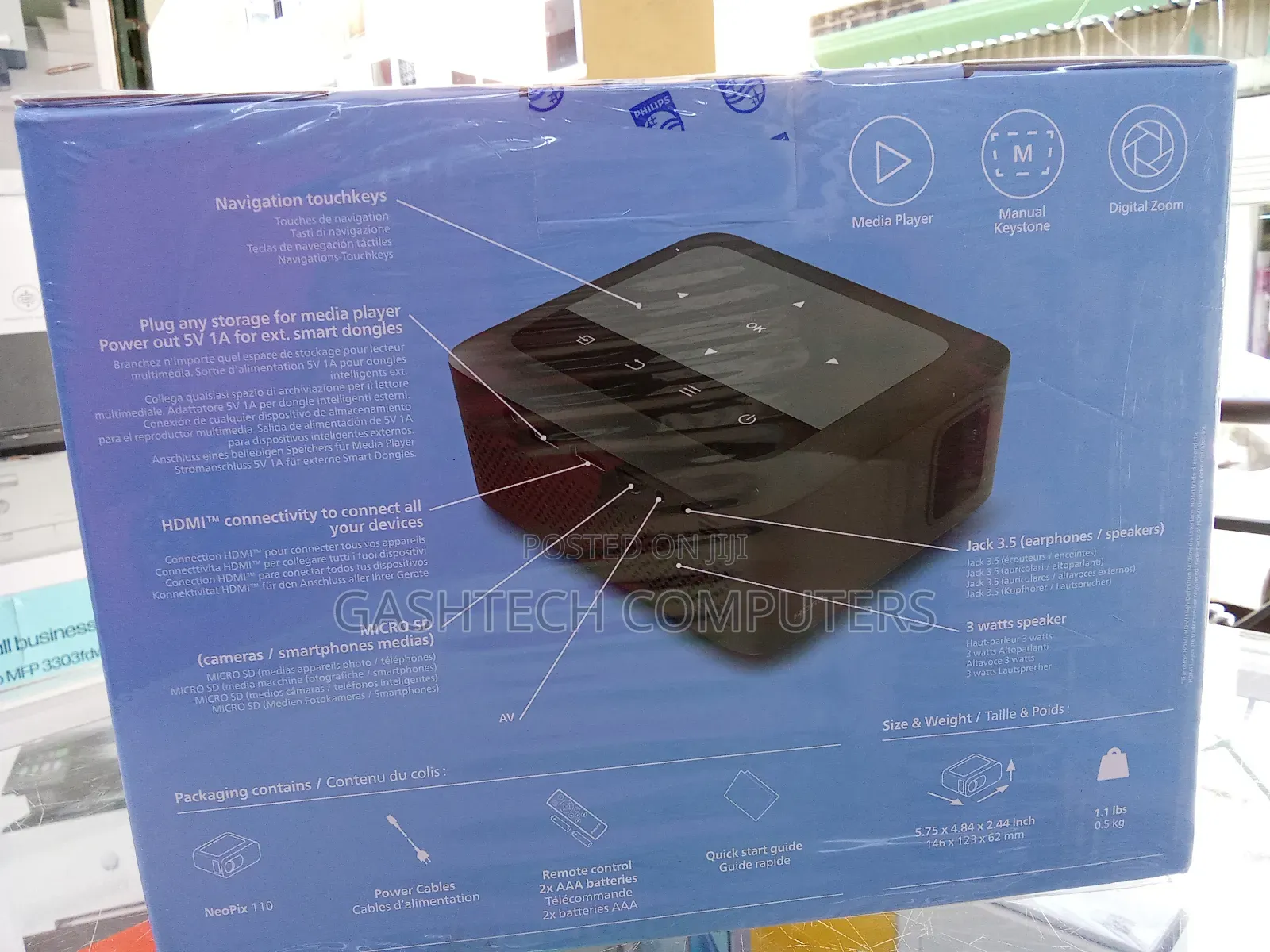 NEW Philips Home Projector Neopix 110