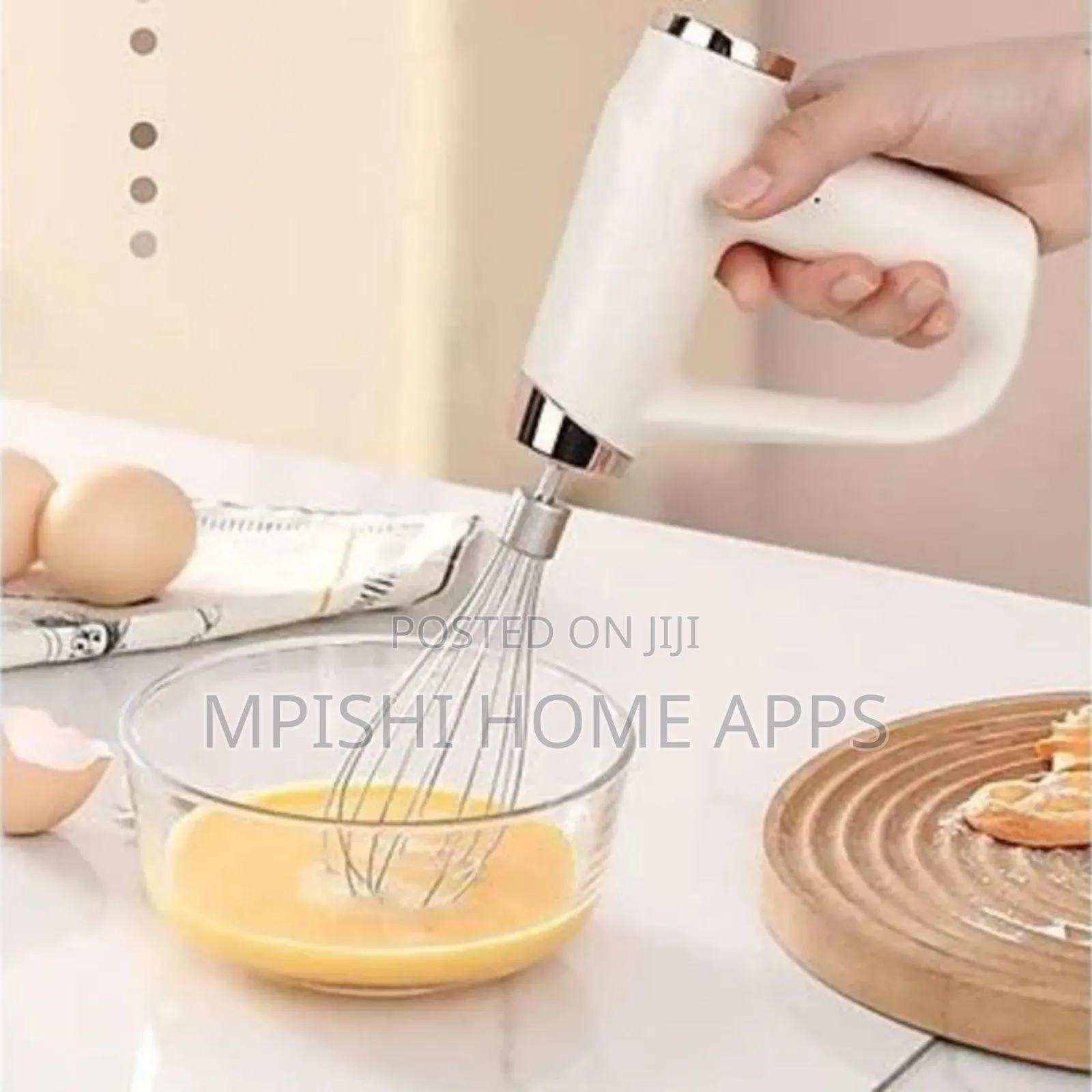Rechargeable Wireless Hand Held Egg Beater