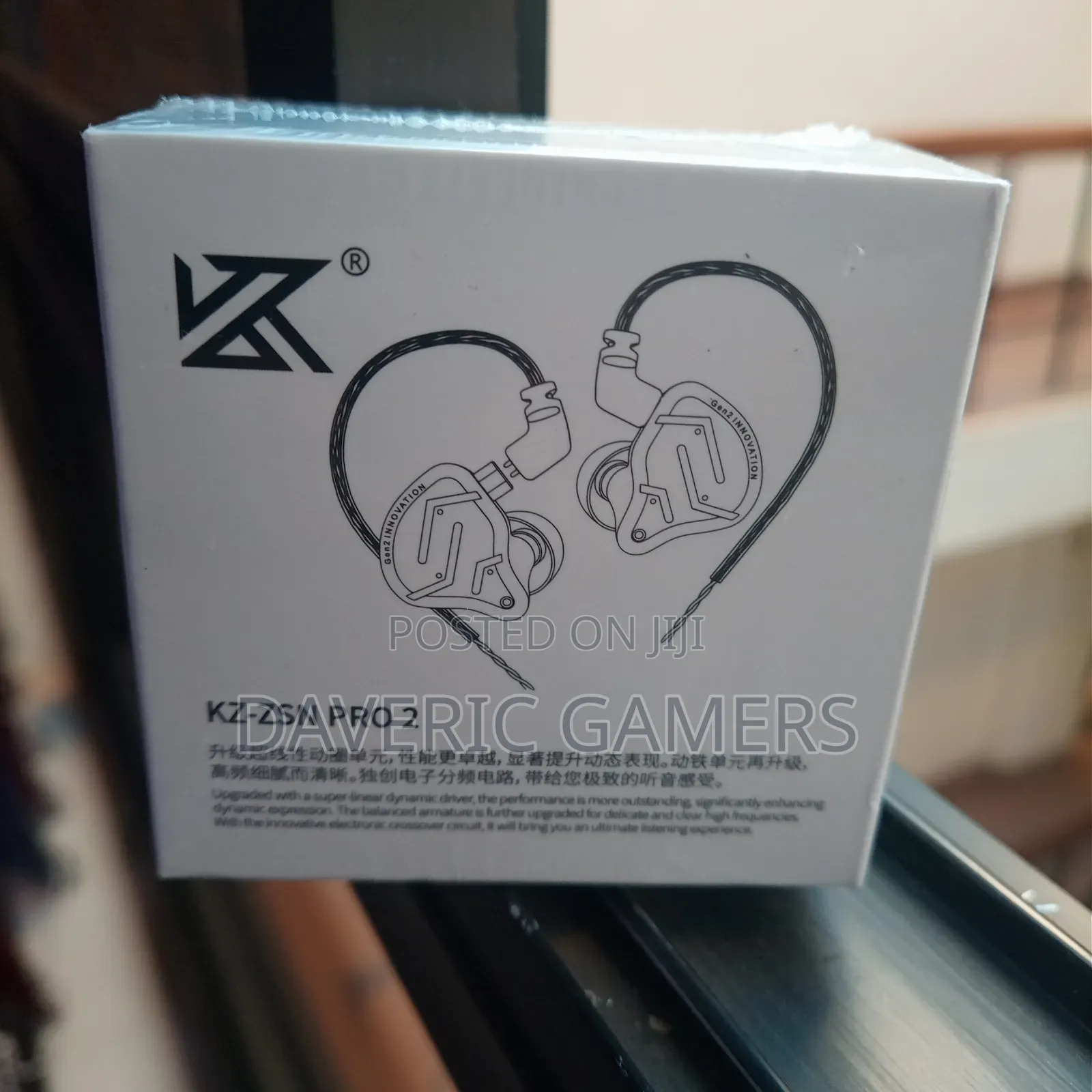 Kz Zsn Pro 2 Iem, 1ba+1dd Hybrid Drivers Bass Stereo Sound