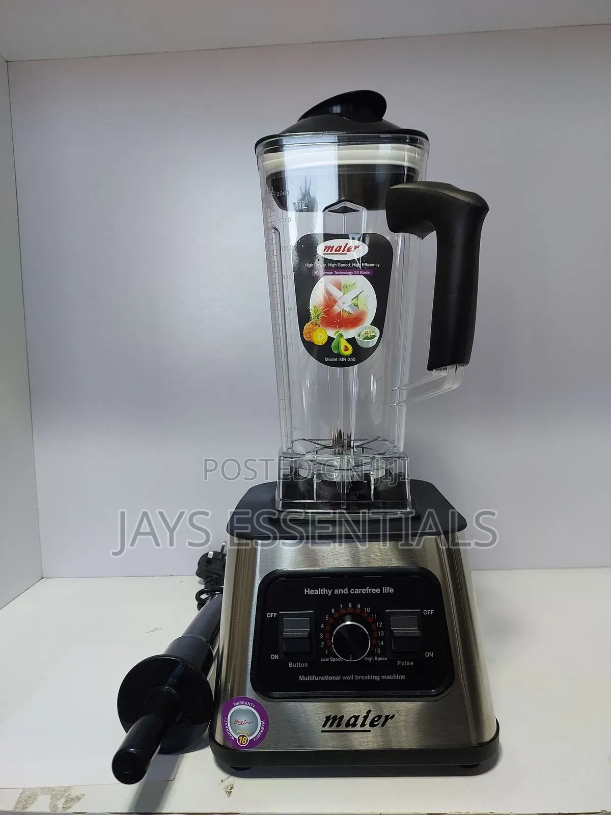 1500W Maier Professionnal Blender
