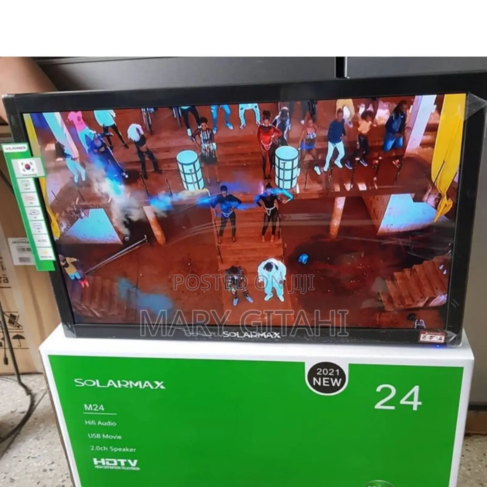 Solarmax 24" Inches Ac/Dc LED Digital Tv-