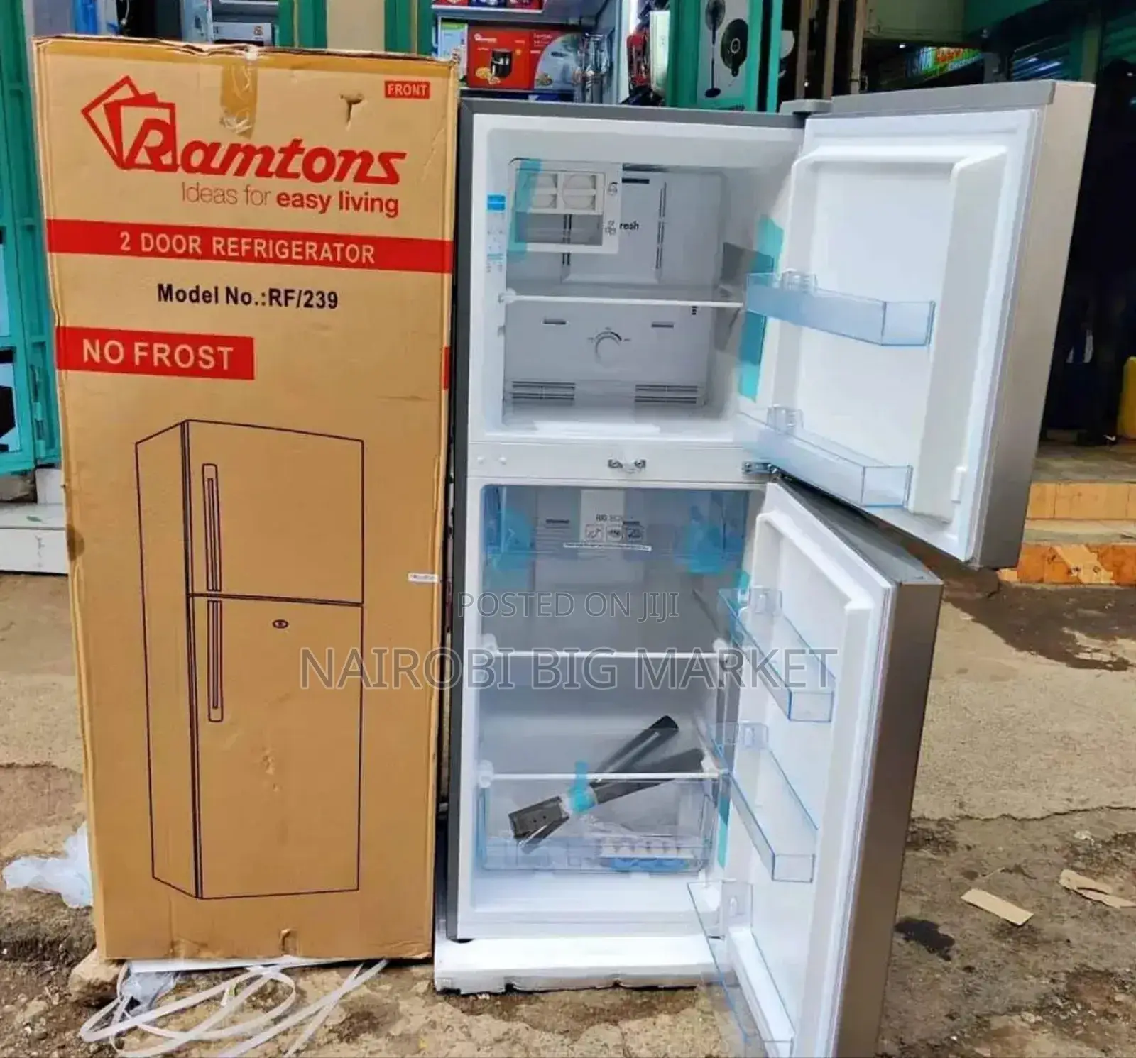 High-Quality-Ramtons-Fridge-196-Litres-No-Frost