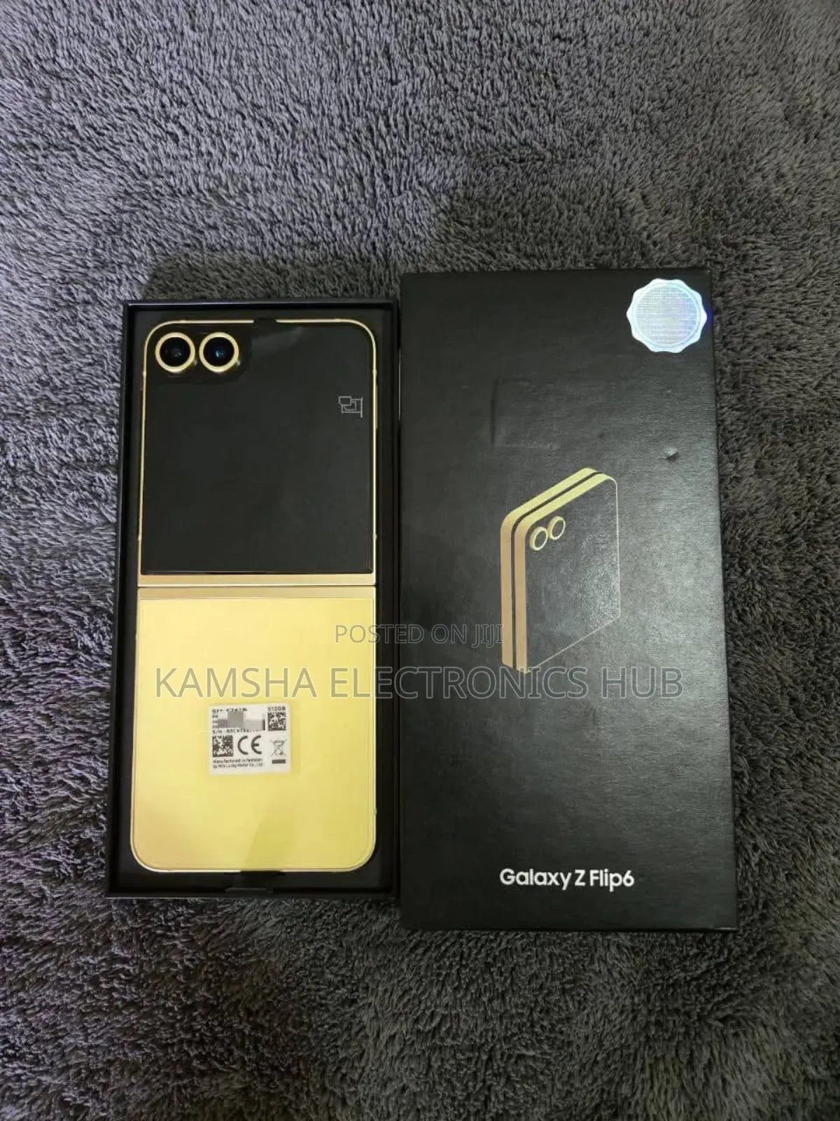 New Samsung Galaxy Z Flip6 256 GB Yellow