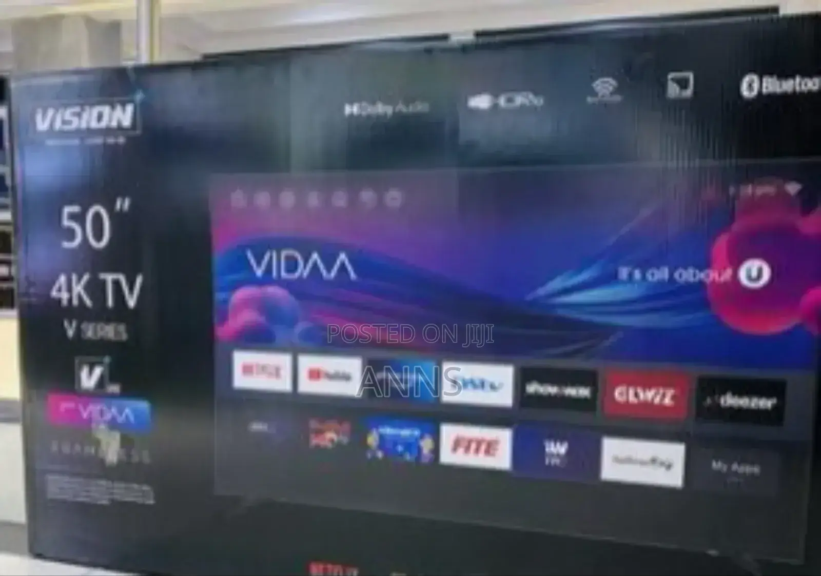 Vision 50 Inch Vidaa Frameless Tv~ 
