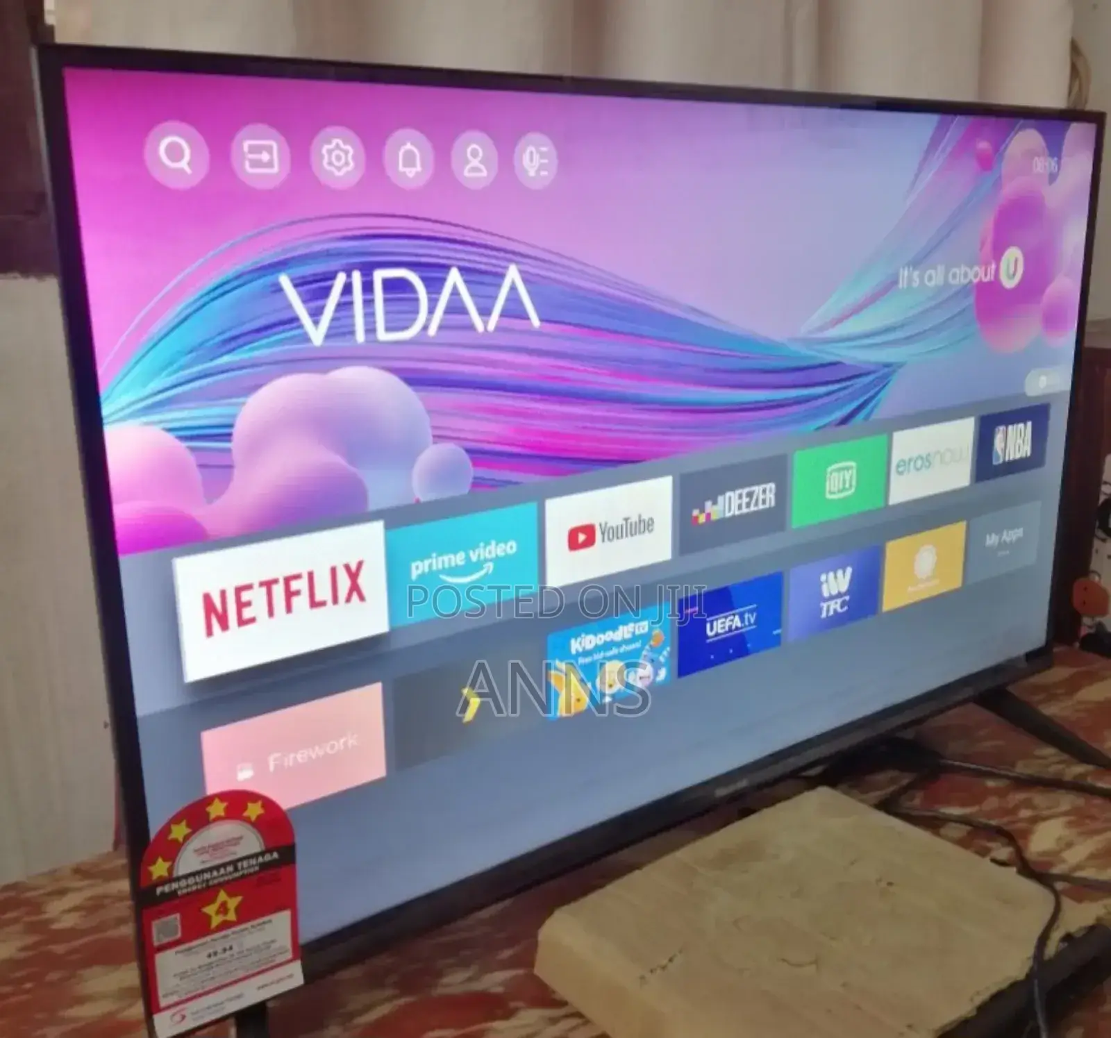 Vision 55" Smart Vidaa Best Television