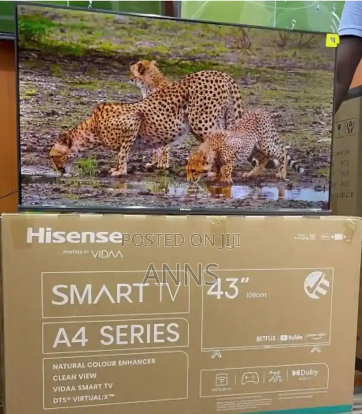 Hisense 43" SMART ~ Frameless Tv