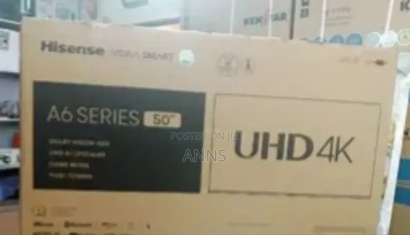 Hisense 50" A6 Series ~ UHD Outstanding Television